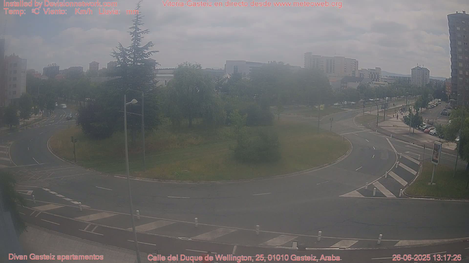 Vitoria-Gasteiz City Live Cam - Araba, Basque, Spain