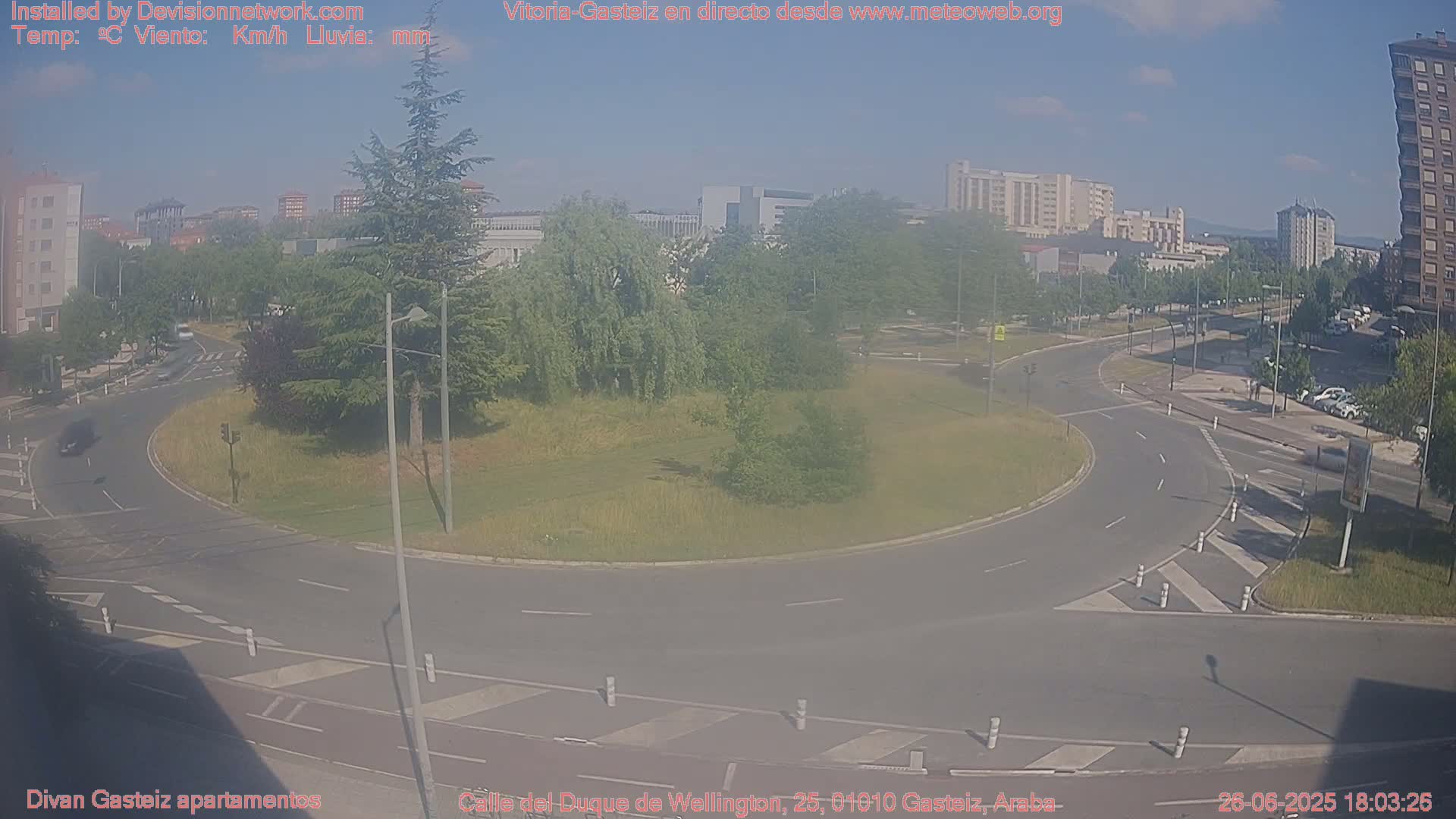 Vitoria-Gasteiz City Live Cam - Araba, Basque, Spain