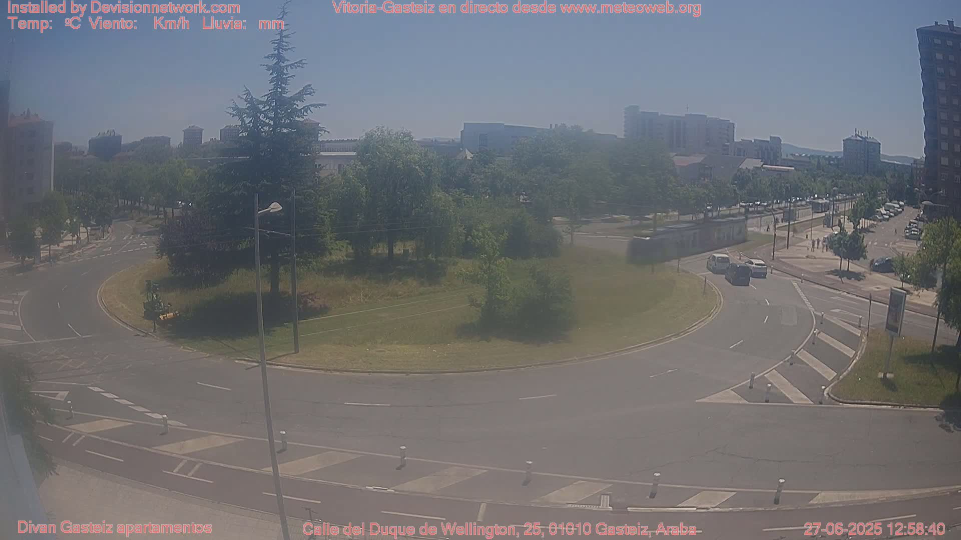 Vitoria-Gasteiz City Live Cam - Araba, Basque, Spain