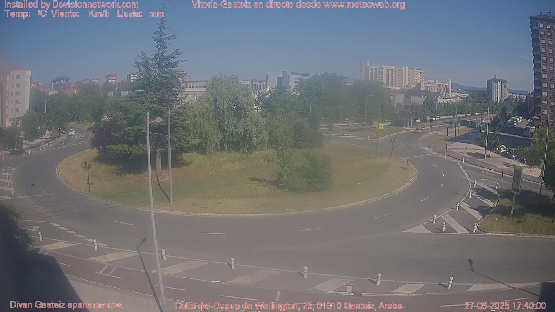 Vitoria-Gasteiz City Live Cam - Araba, Basque, Spain