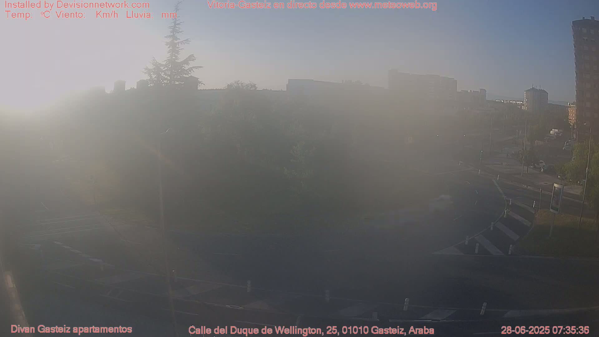 Vitoria-Gasteiz City Live Cam - Araba, Basque, Spain