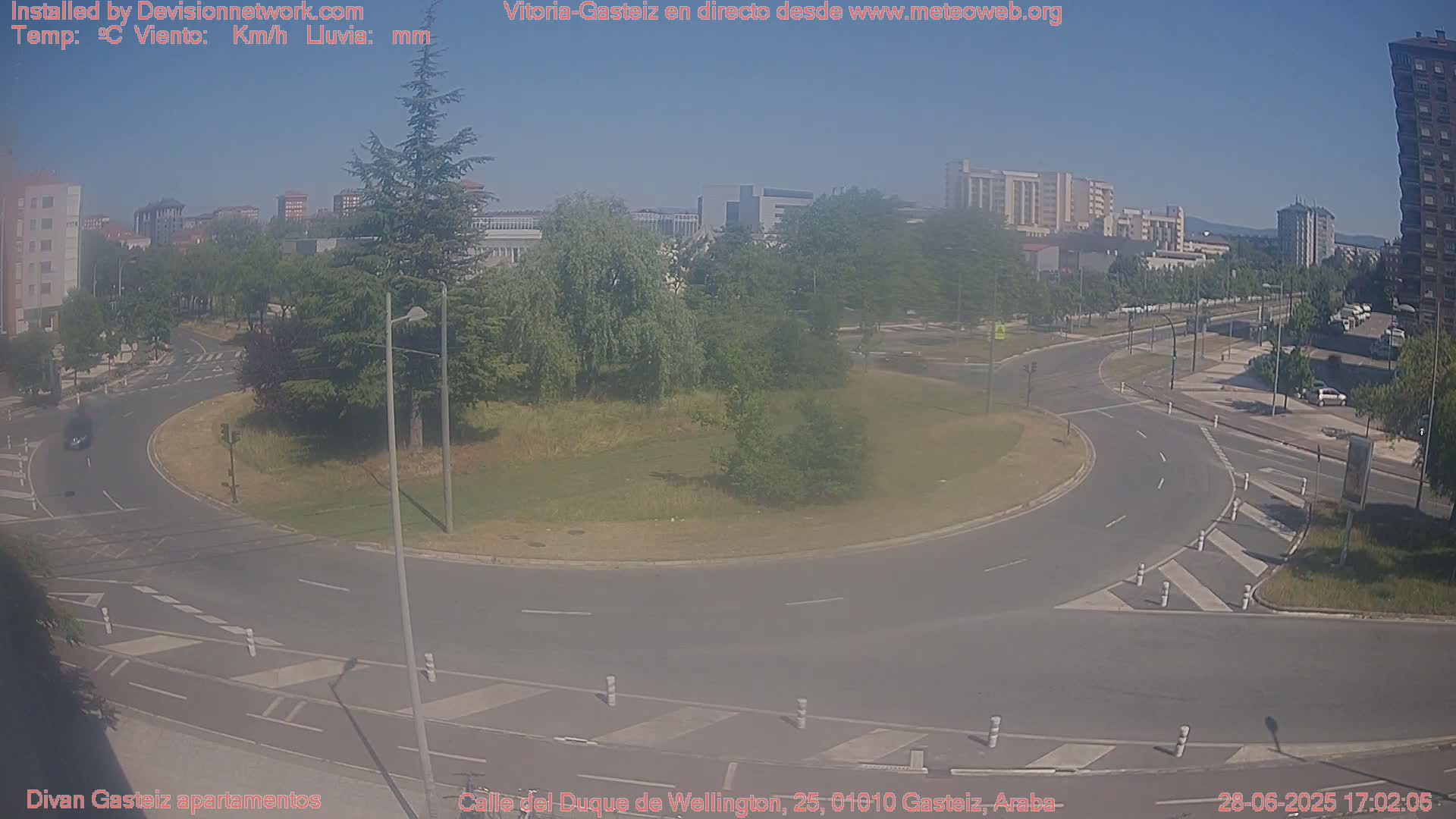 Vitoria-Gasteiz City Live Cam - Araba, Basque, Spain