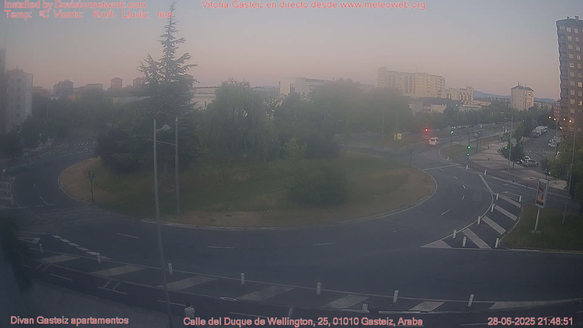 Vitoria-Gasteiz City Live Cam - Araba, Basque, Spain