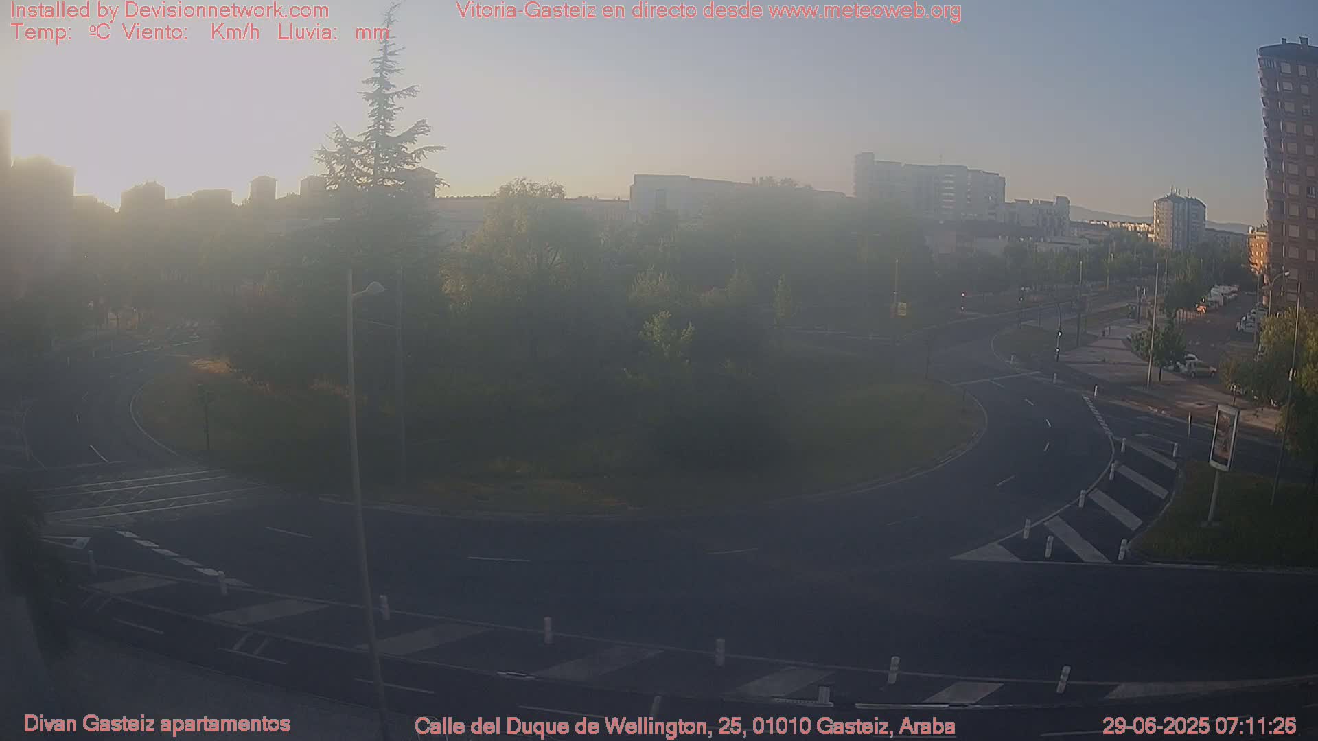 Vitoria-Gasteiz City Live Cam - Araba, Basque, Spain