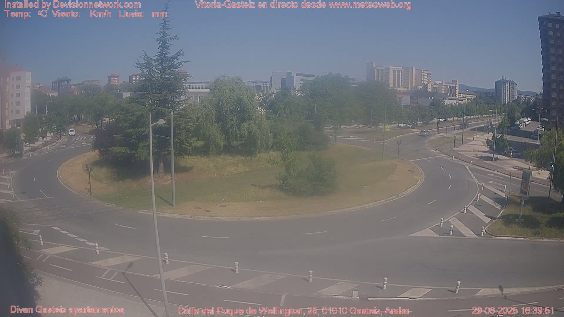 Vitoria-Gasteiz City Live Cam - Araba, Basque, Spain
