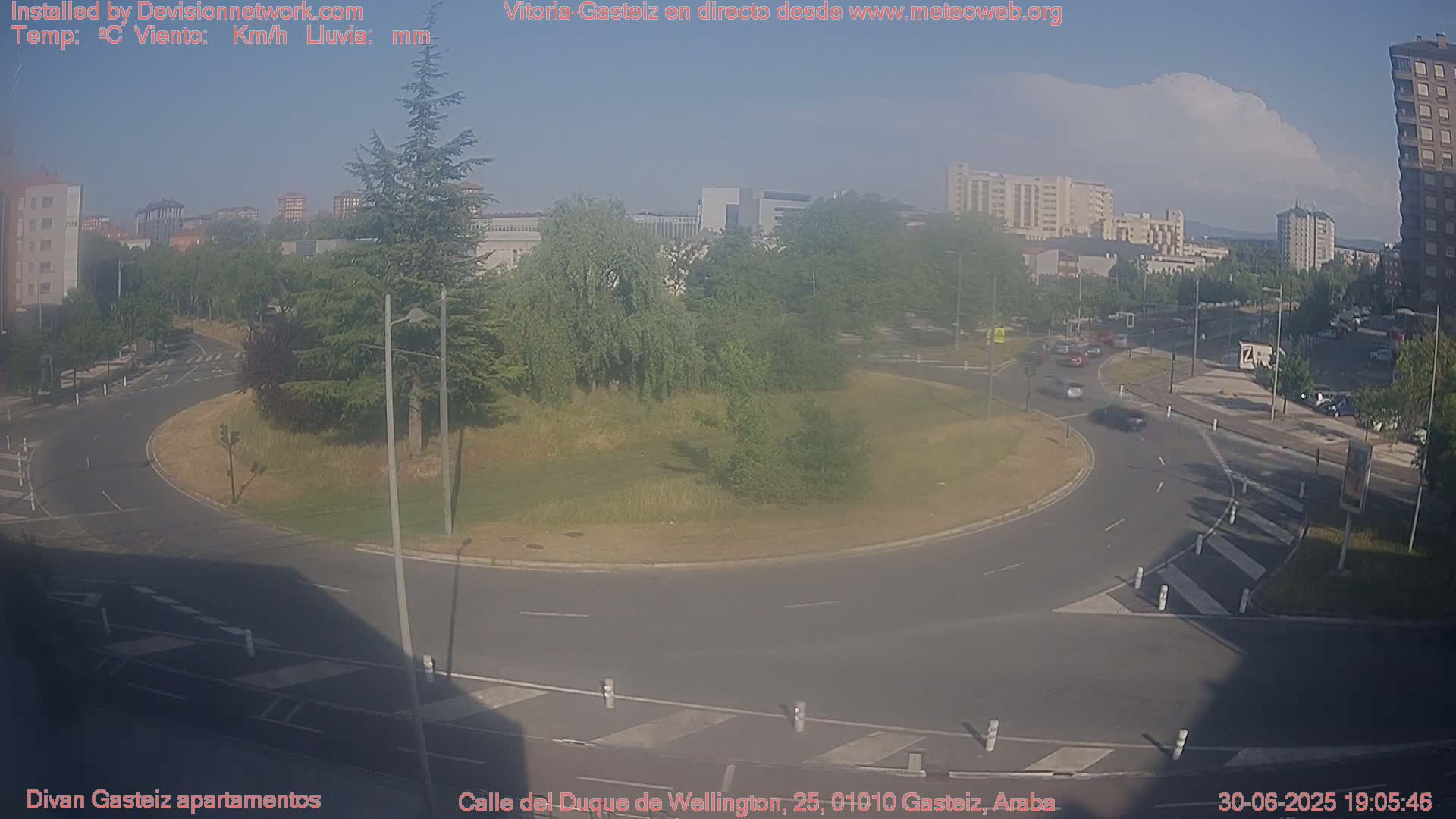 Vitoria-Gasteiz City Live Cam - Araba, Basque, Spain