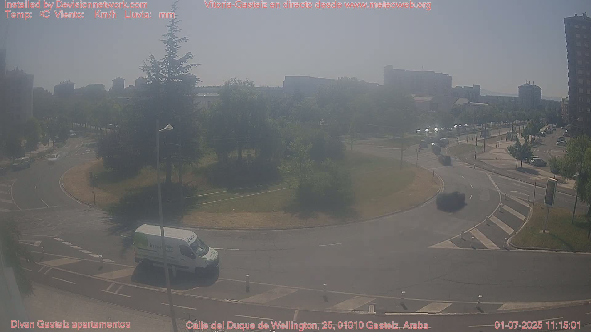 Vitoria-Gasteiz City Live Cam - Araba, Basque, Spain
