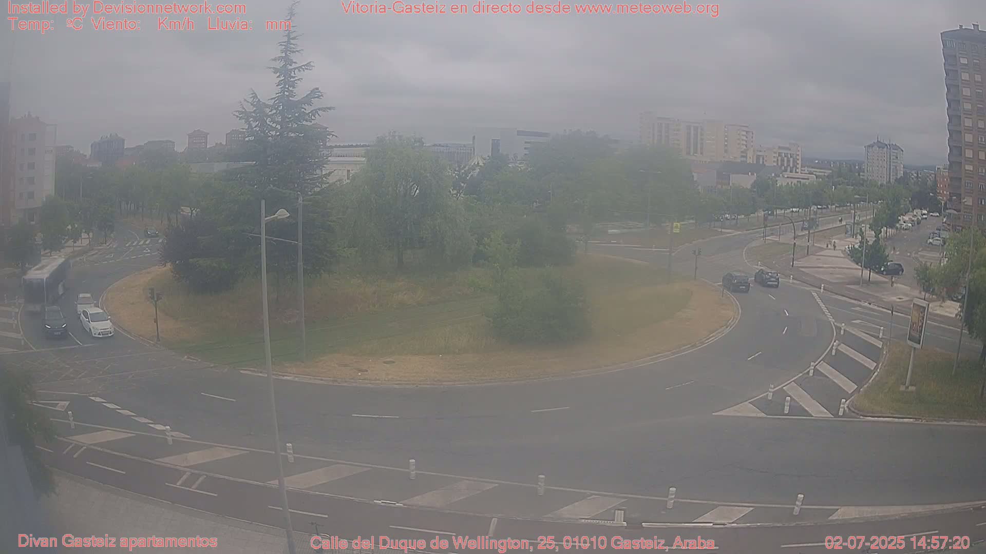 Vitoria-Gasteiz City Live Cam - Araba, Basque, Spain