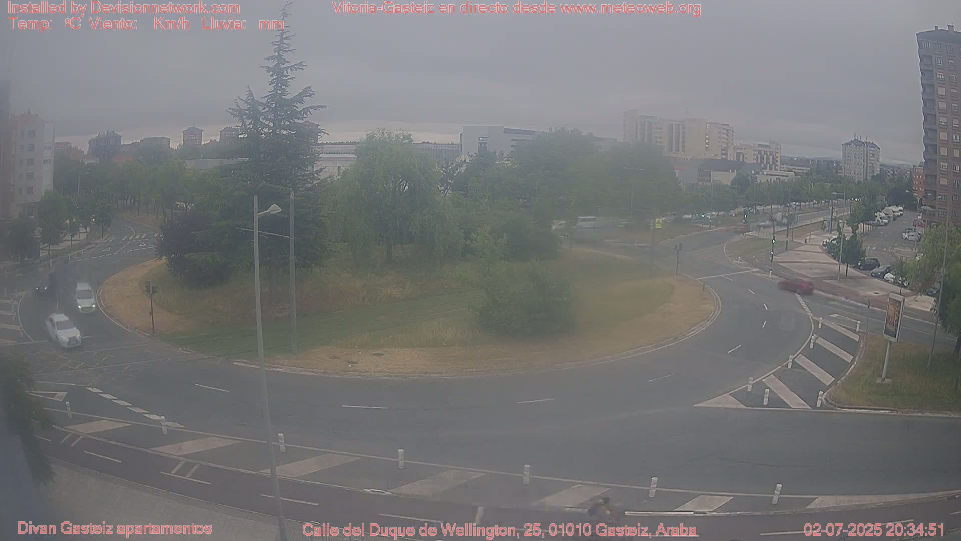 Vitoria-Gasteiz City Live Cam - Araba, Basque, Spain