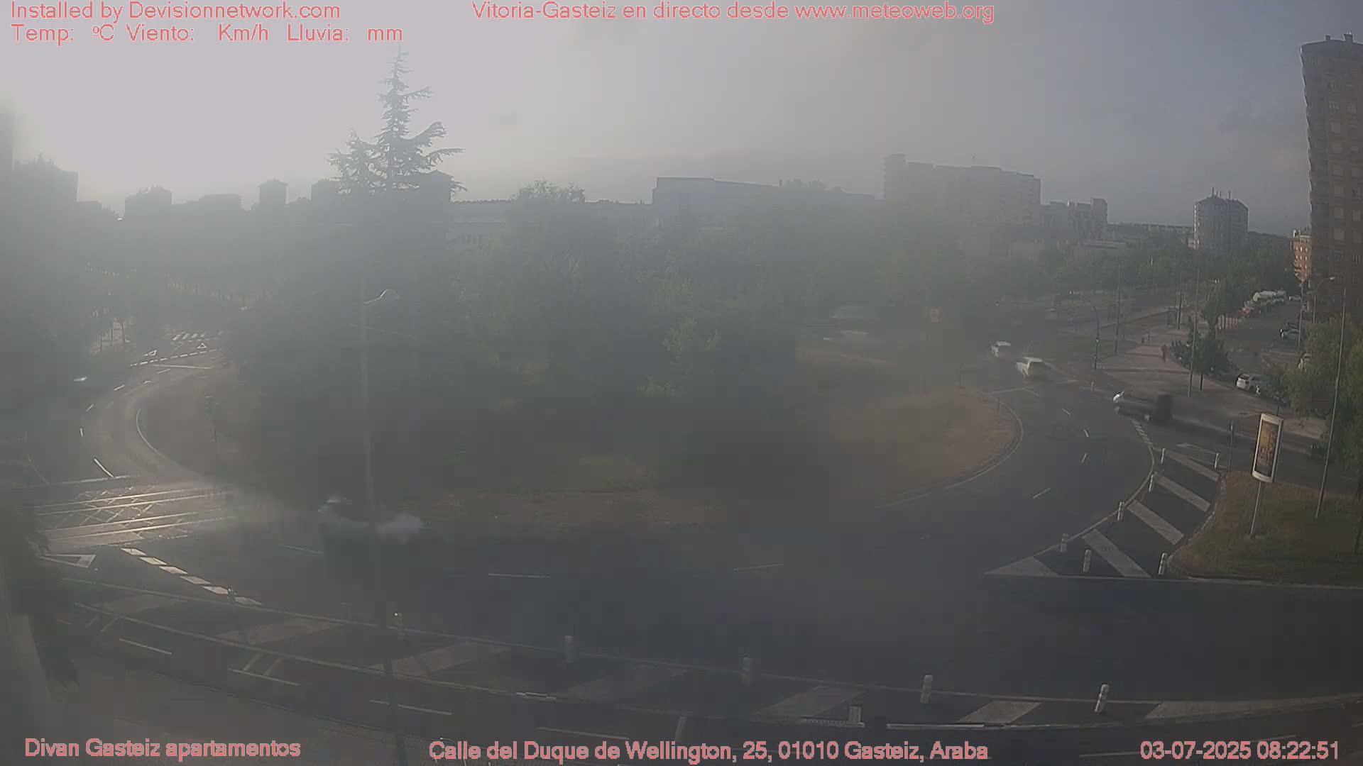Vitoria-Gasteiz City Live Cam - Araba, Basque, Spain
