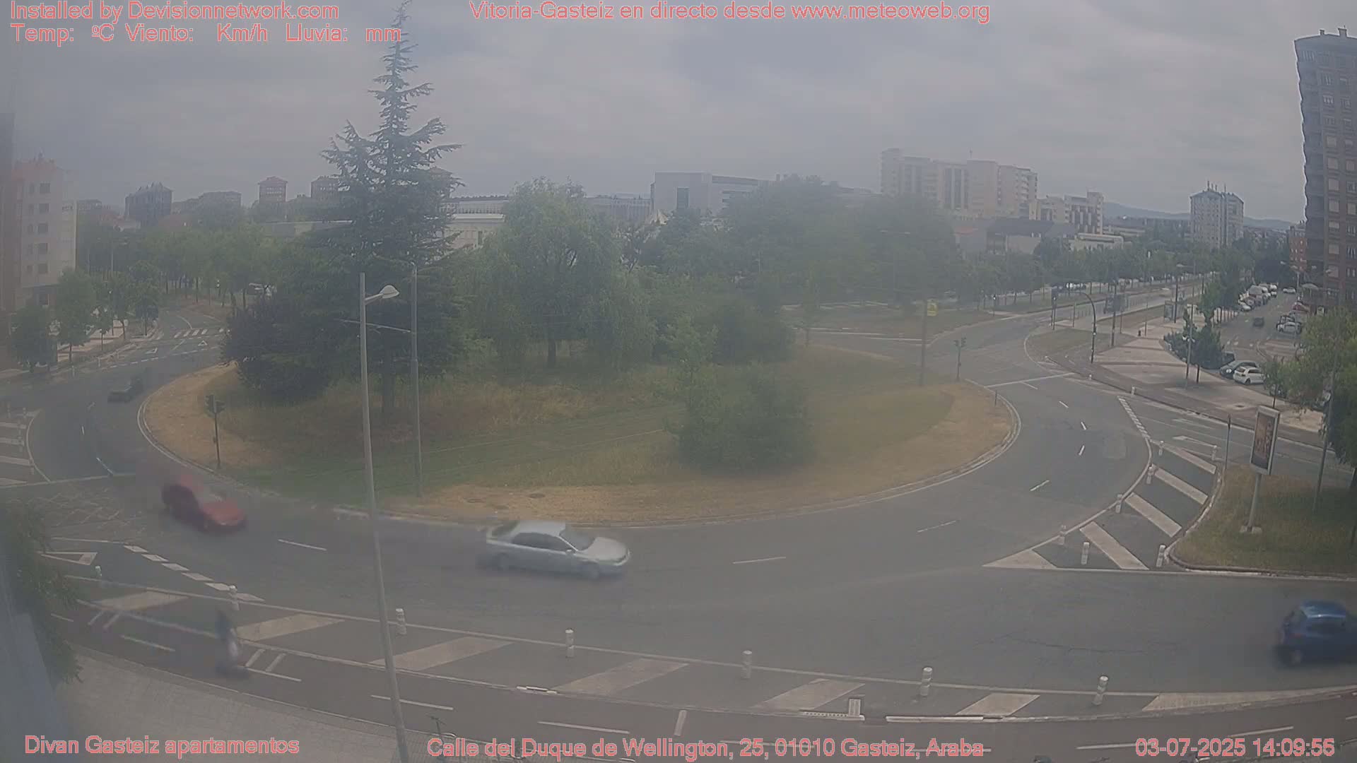Vitoria-Gasteiz City Live Cam - Araba, Basque, Spain