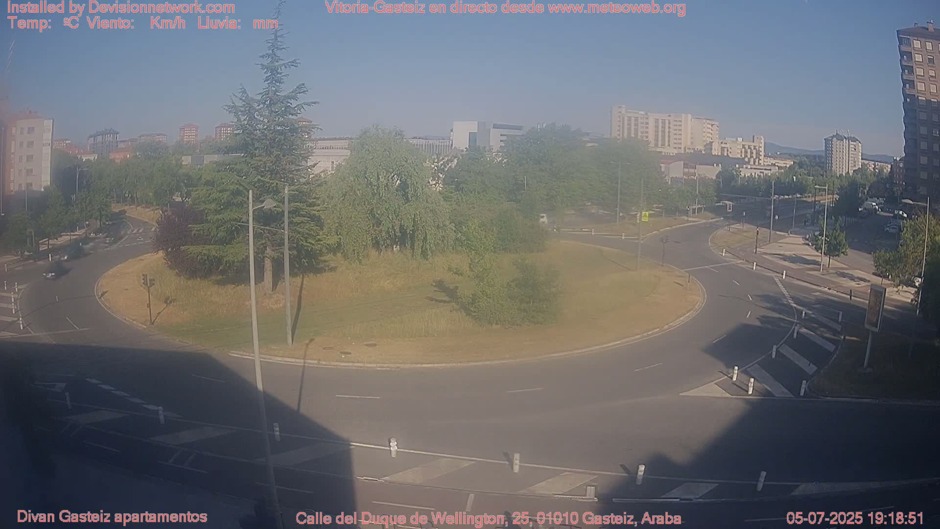 Vitoria-Gasteiz City Live Cam - Araba, Basque, Spain