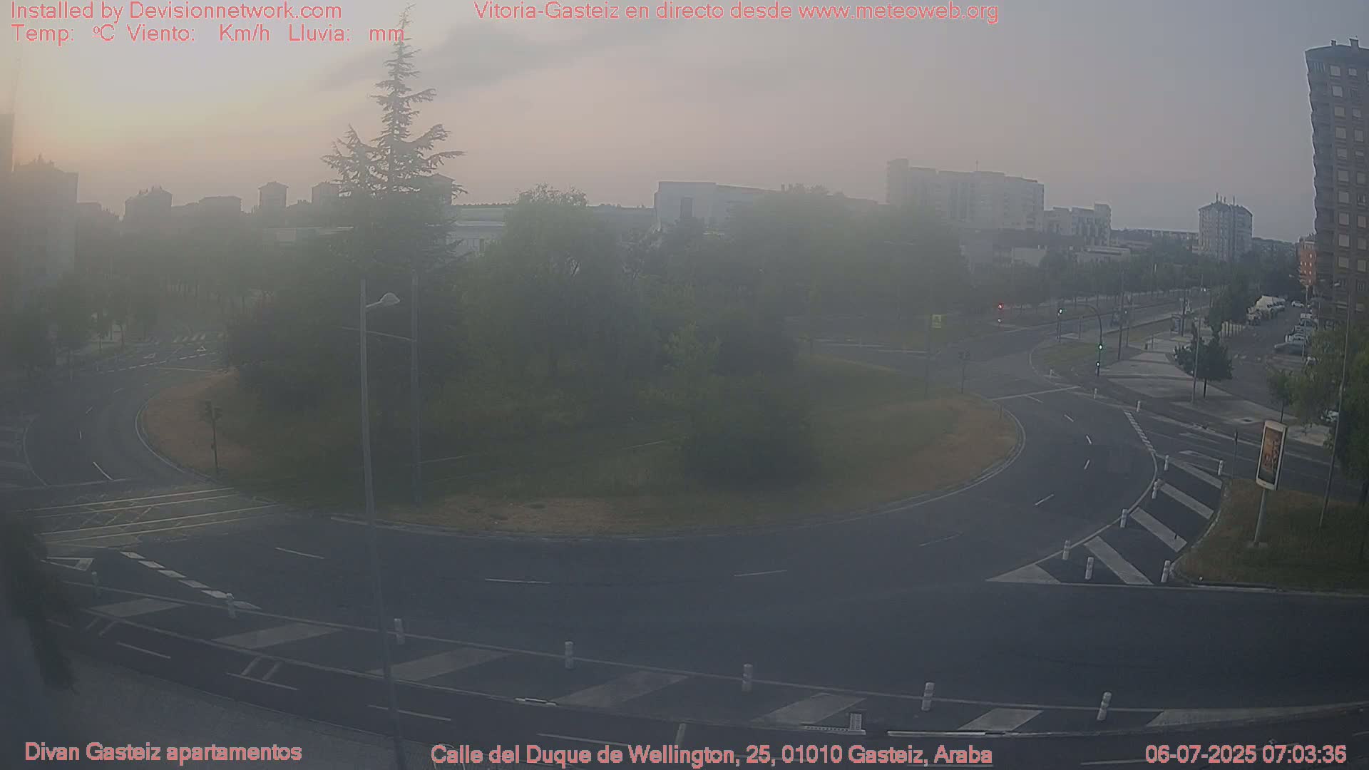 Vitoria-Gasteiz City Live Cam - Araba, Basque, Spain