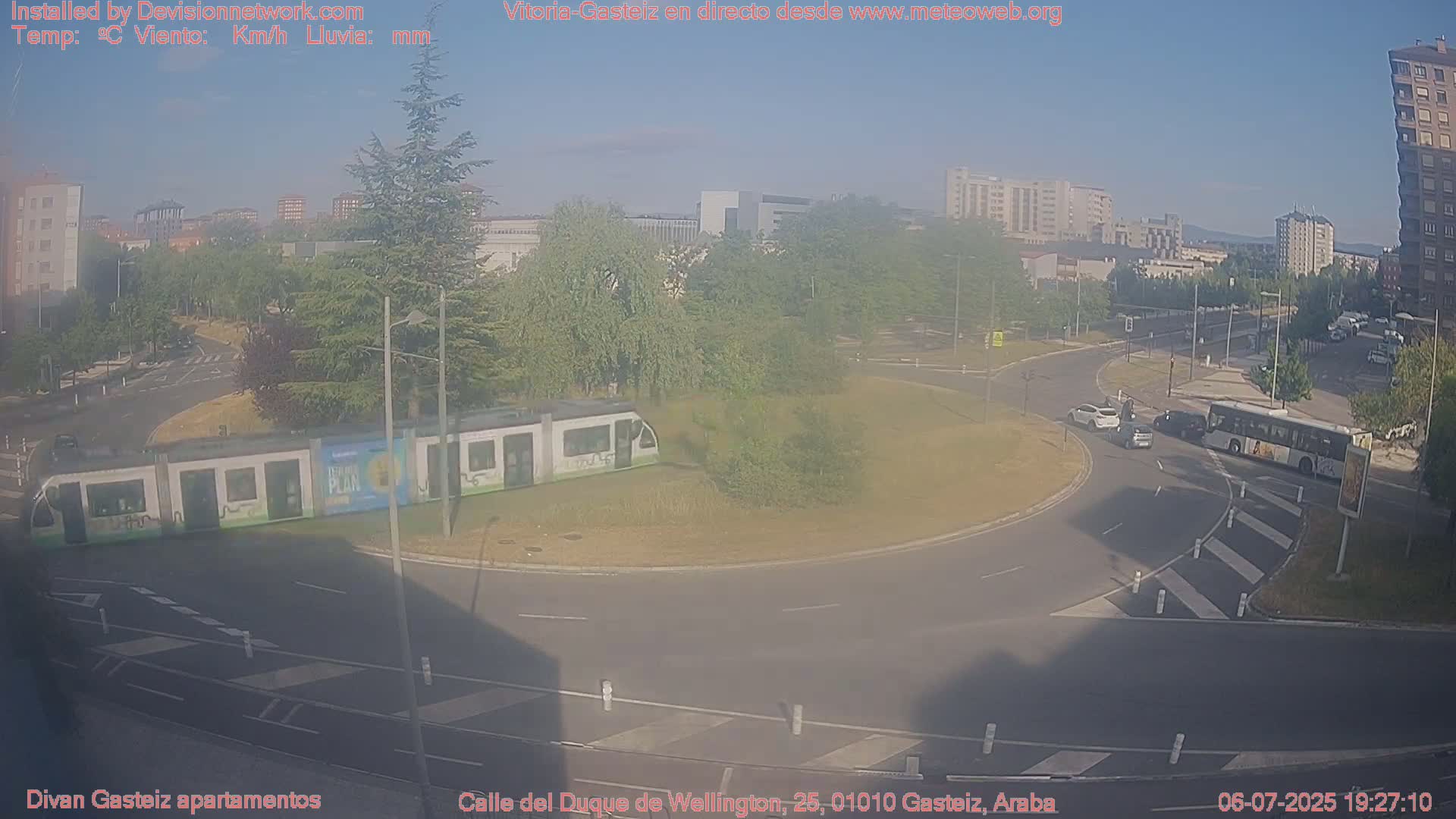 Vitoria-Gasteiz City Live Cam - Araba, Basque, Spain