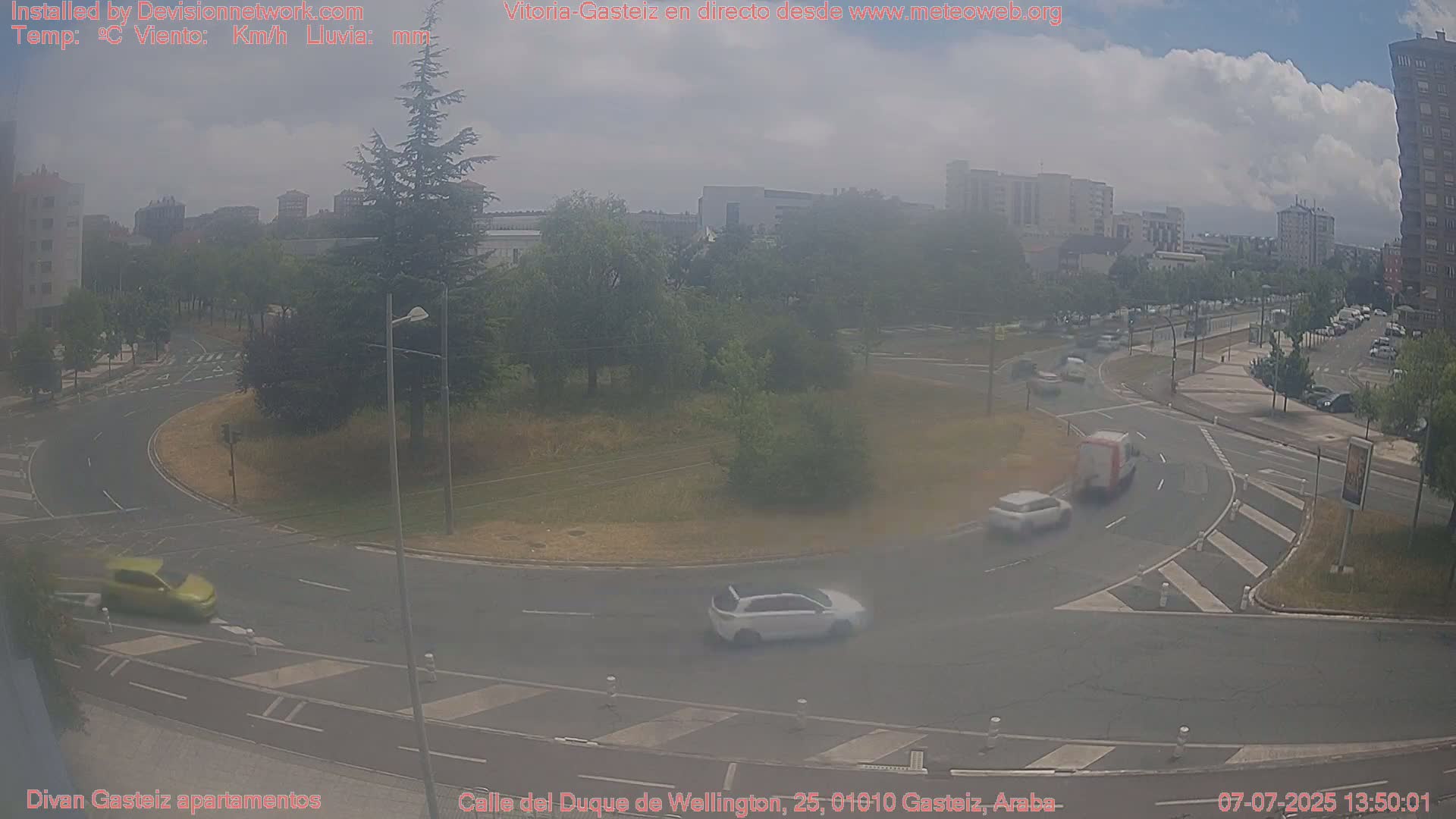 Vitoria-Gasteiz City Live Cam - Araba, Basque, Spain