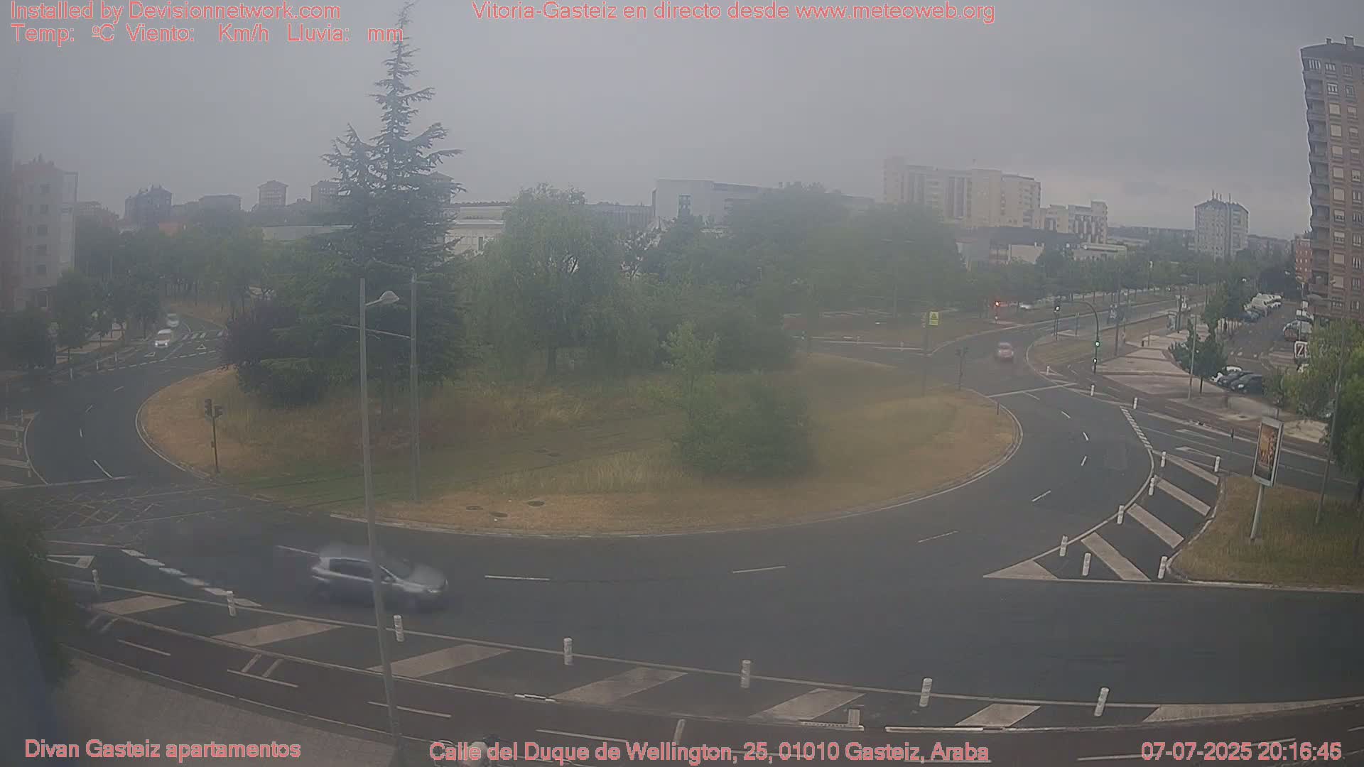 Vitoria-Gasteiz City Live Cam - Araba, Basque, Spain