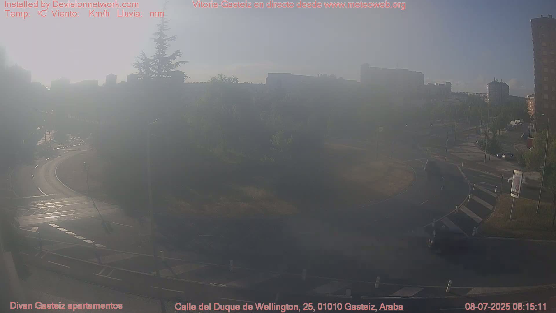 Vitoria-Gasteiz City Live Cam - Araba, Basque, Spain