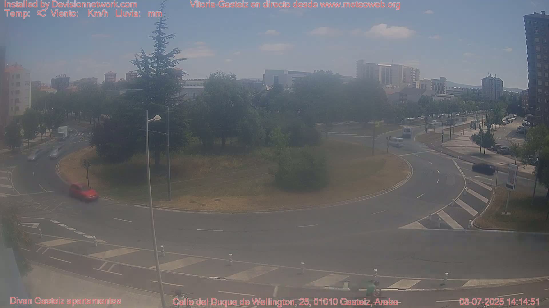 Vitoria-Gasteiz City Live Cam - Araba, Basque, Spain