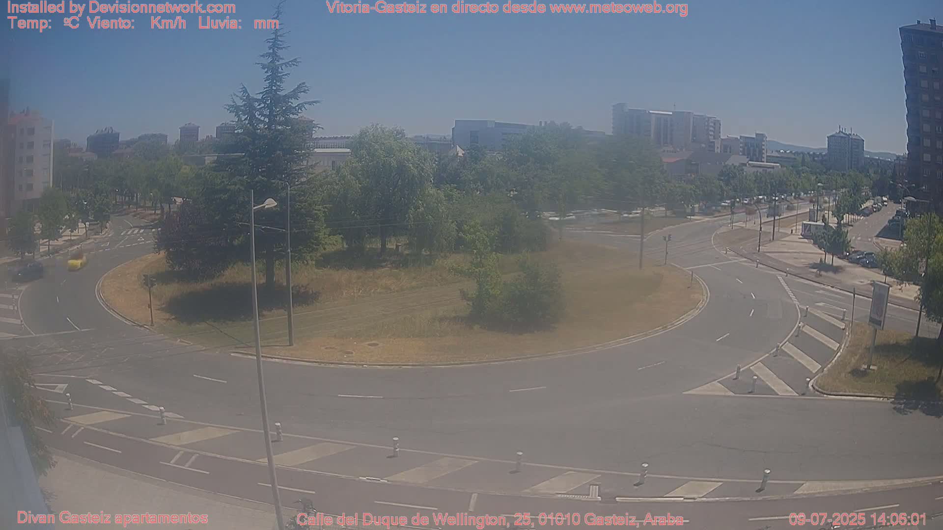 Vitoria-Gasteiz City Live Cam - Araba, Basque, Spain