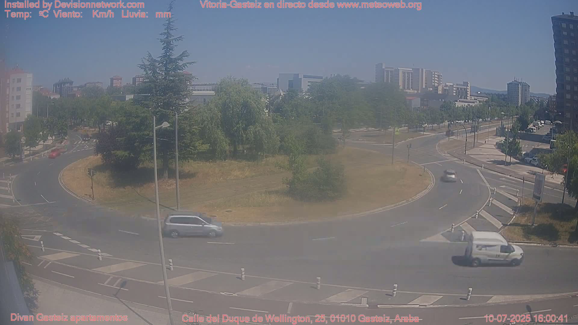Vitoria-Gasteiz City Live Cam - Araba, Basque, Spain