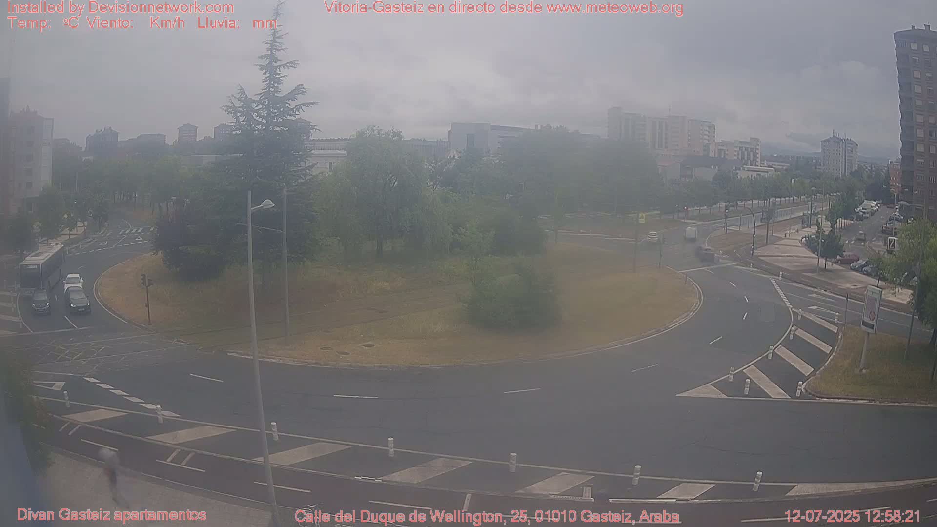 Vitoria-Gasteiz City Live Cam - Araba, Basque, Spain