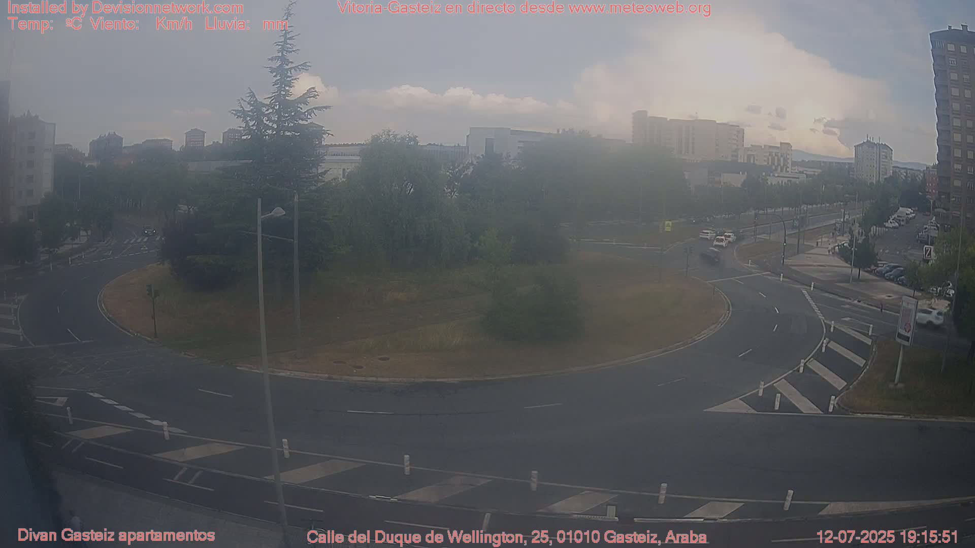 Vitoria-Gasteiz City Live Cam - Araba, Basque, Spain