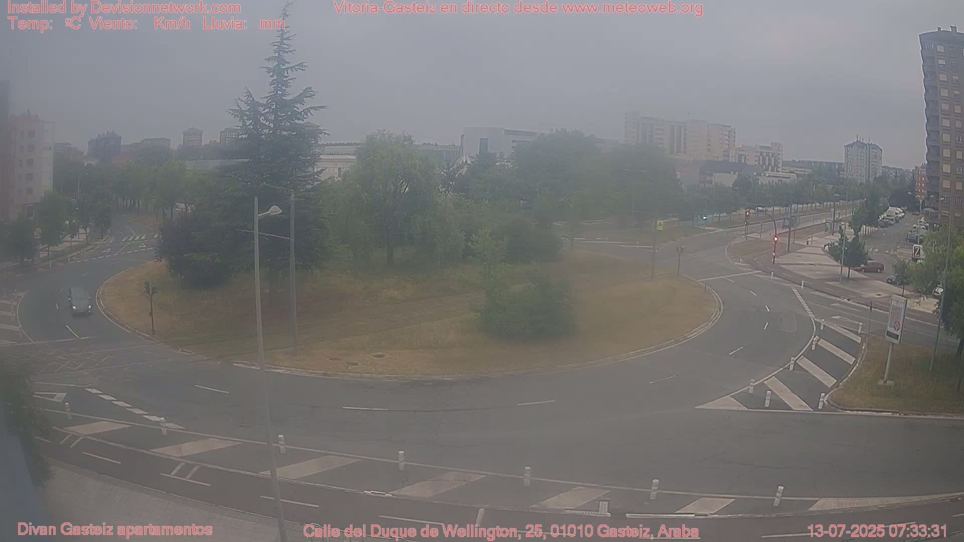 Vitoria-Gasteiz City Live Cam - Araba, Basque, Spain