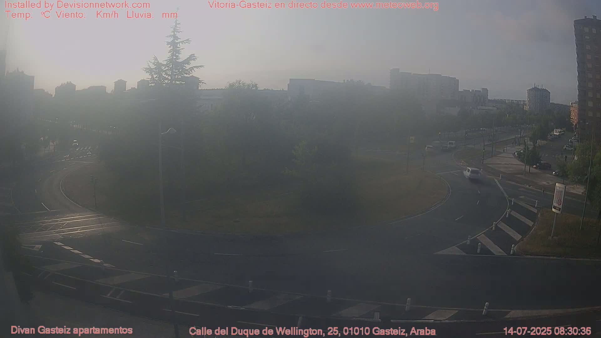 Vitoria-Gasteiz City Live Cam - Araba, Basque, Spain