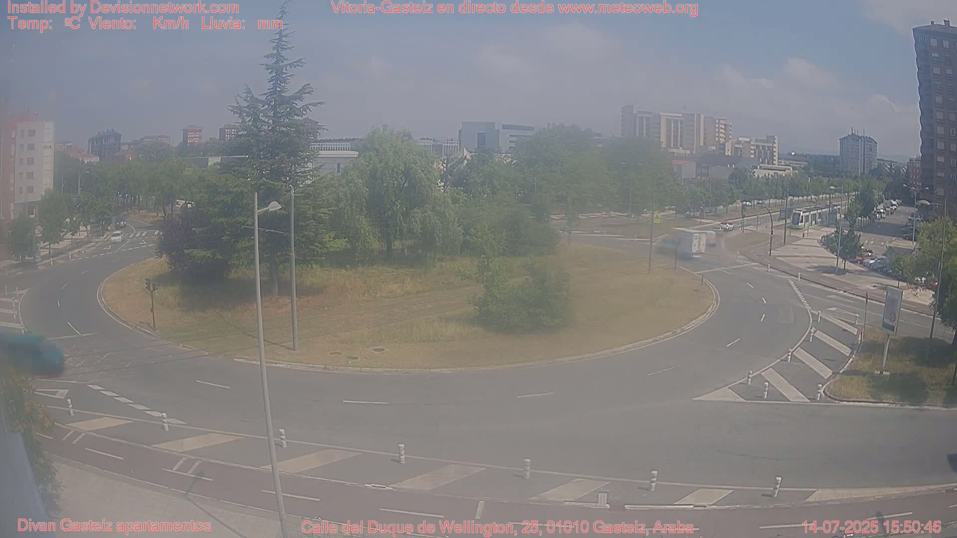 Vitoria-Gasteiz City Live Cam - Araba, Basque, Spain