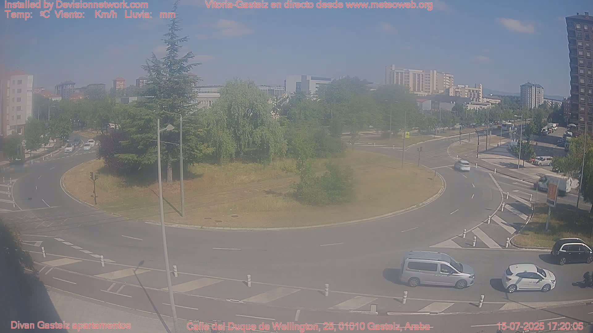 Vitoria-Gasteiz City Live Cam - Araba, Basque, Spain