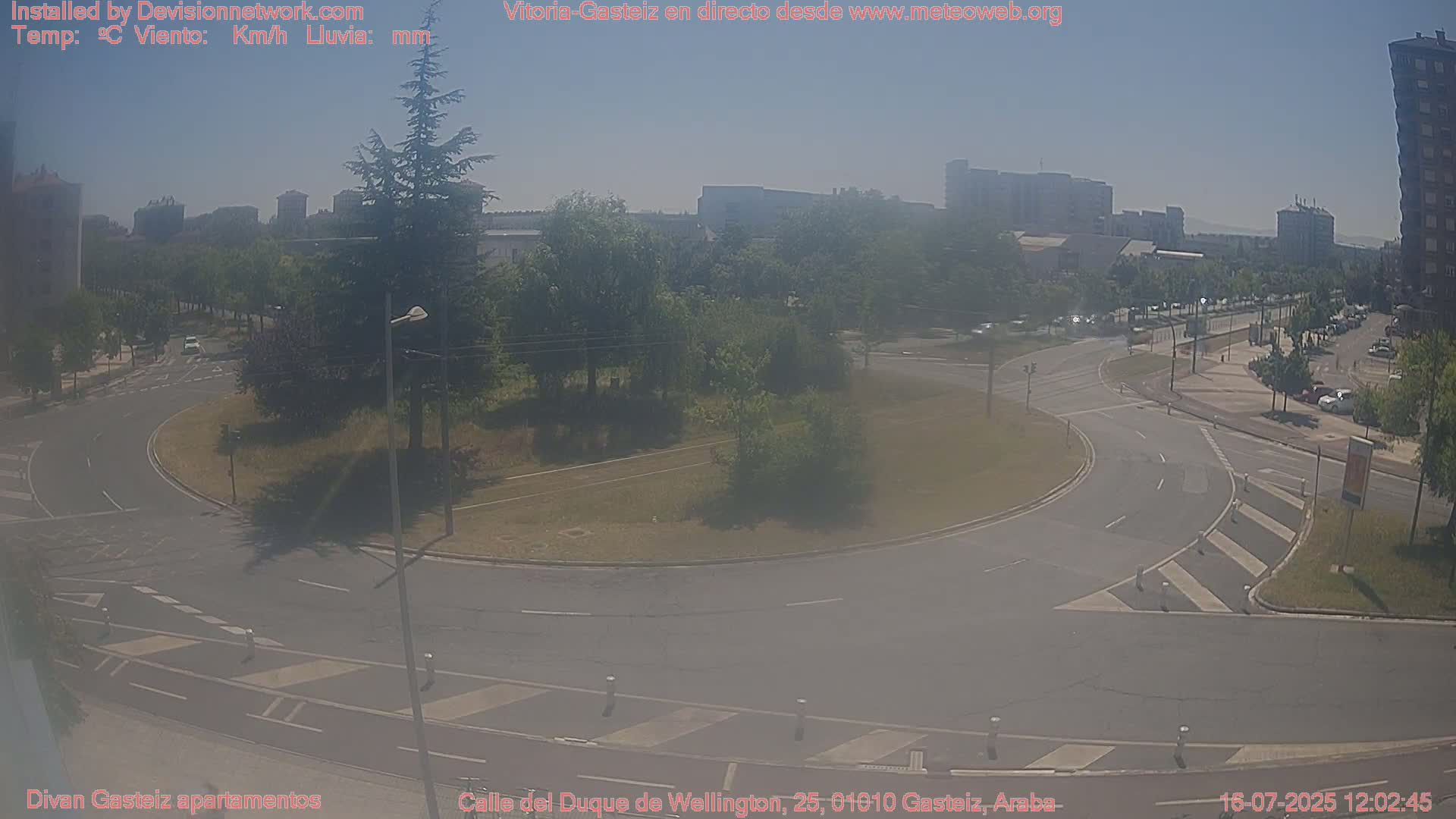 Vitoria-Gasteiz City Live Cam - Araba, Basque, Spain