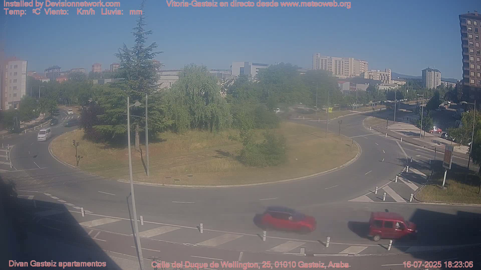 Vitoria-Gasteiz City Live Cam - Araba, Basque, Spain