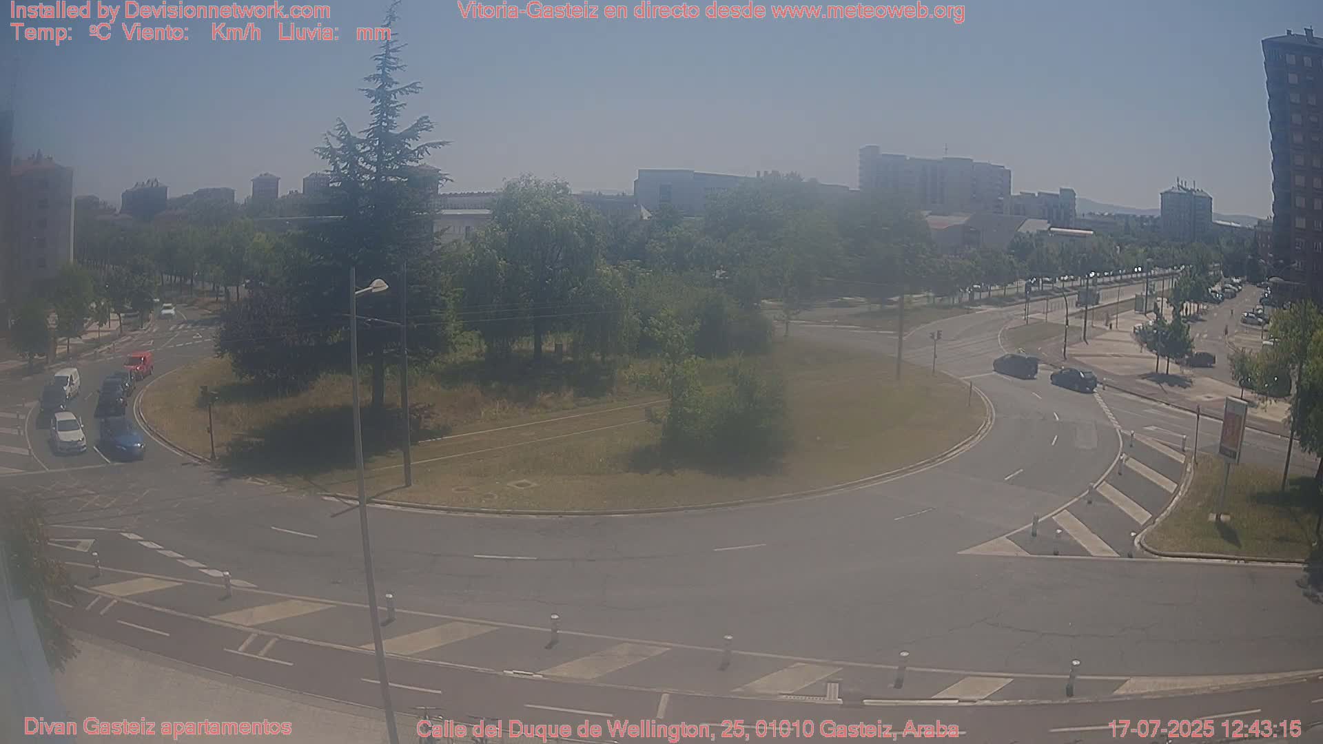 Vitoria-Gasteiz City Live Cam - Araba, Basque, Spain