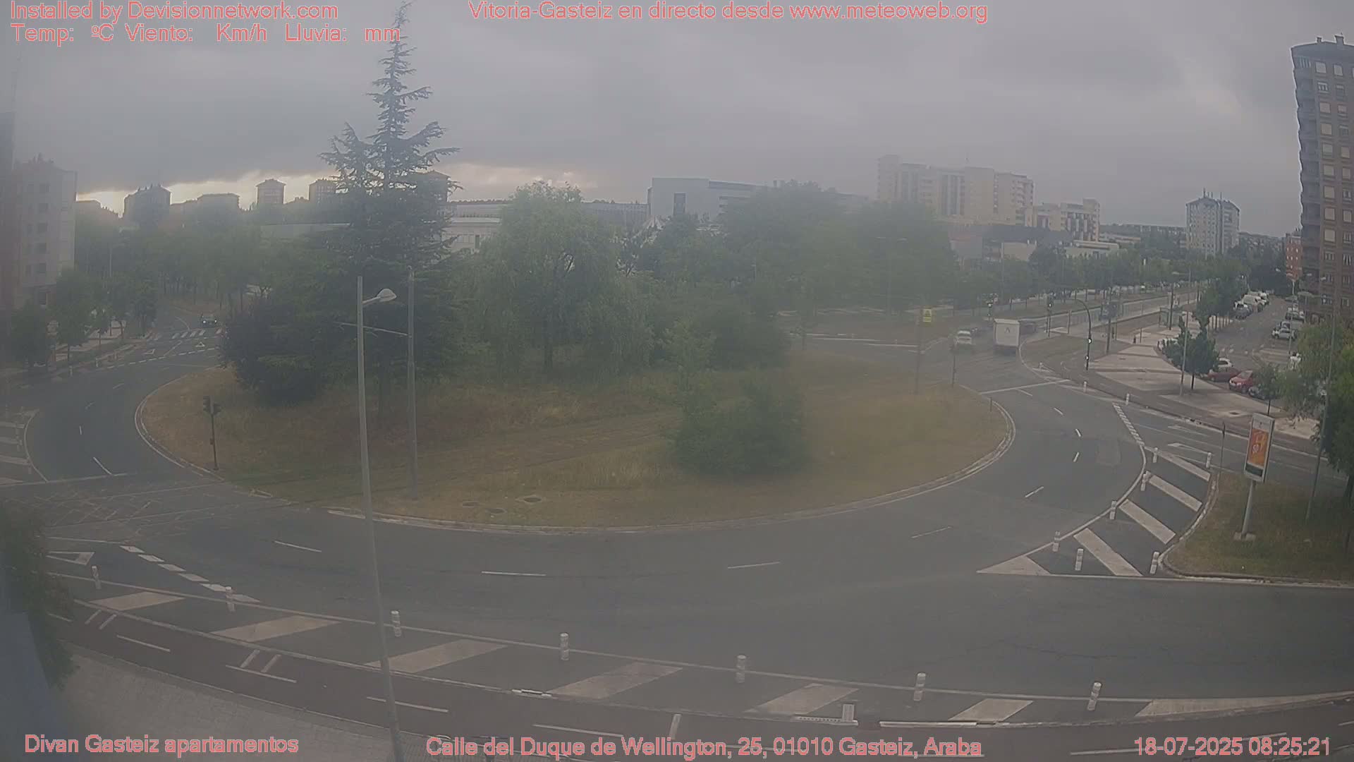 Vitoria-Gasteiz City Live Cam - Araba, Basque, Spain