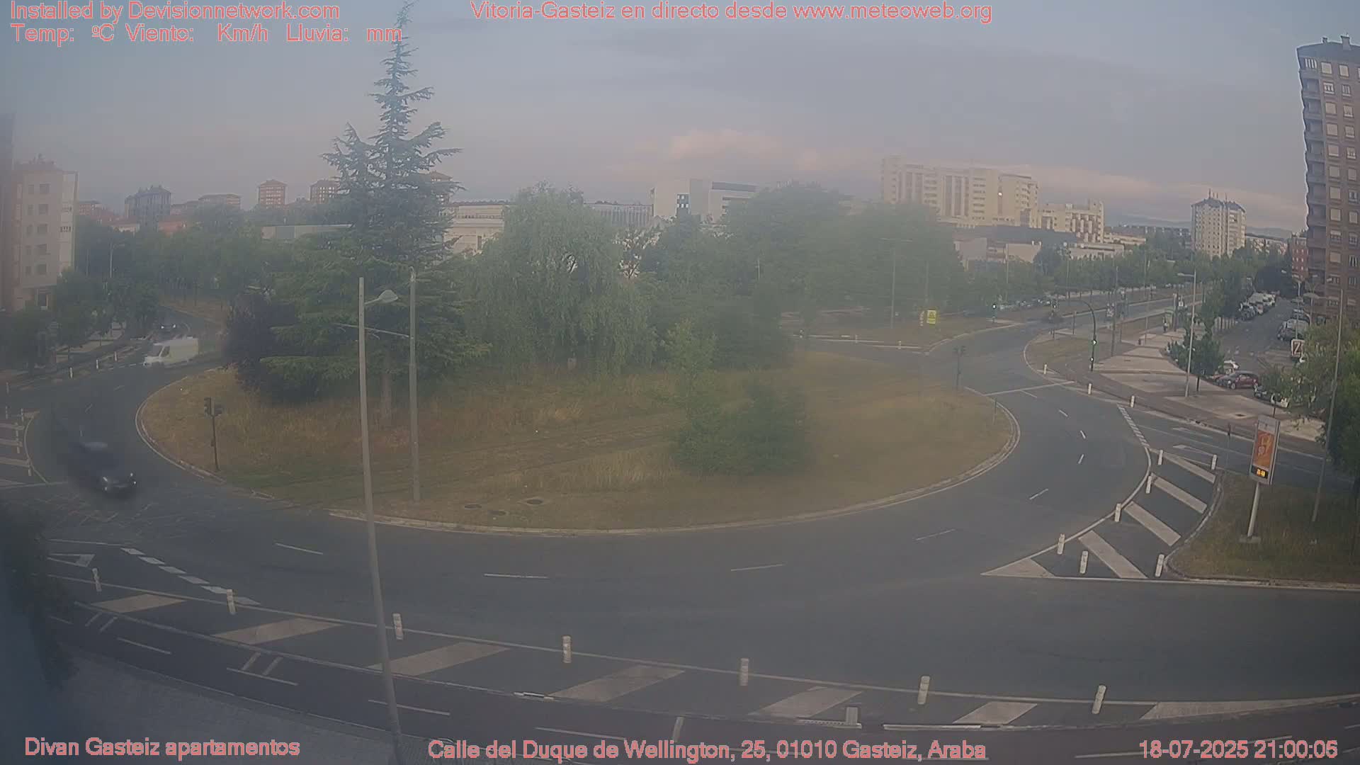 Vitoria-Gasteiz City Live Cam - Araba, Basque, Spain