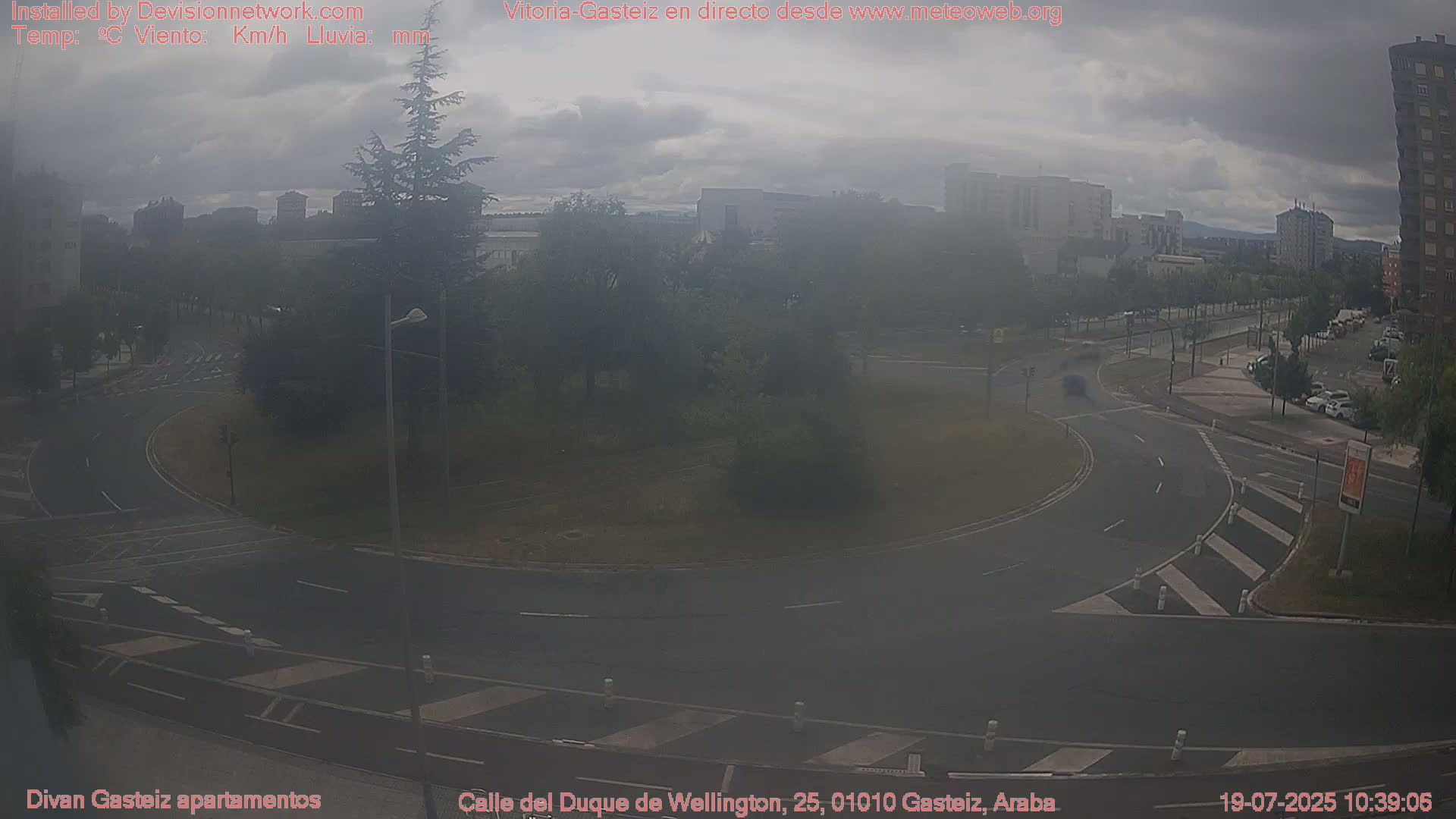 Vitoria-Gasteiz City Live Cam - Araba, Basque, Spain