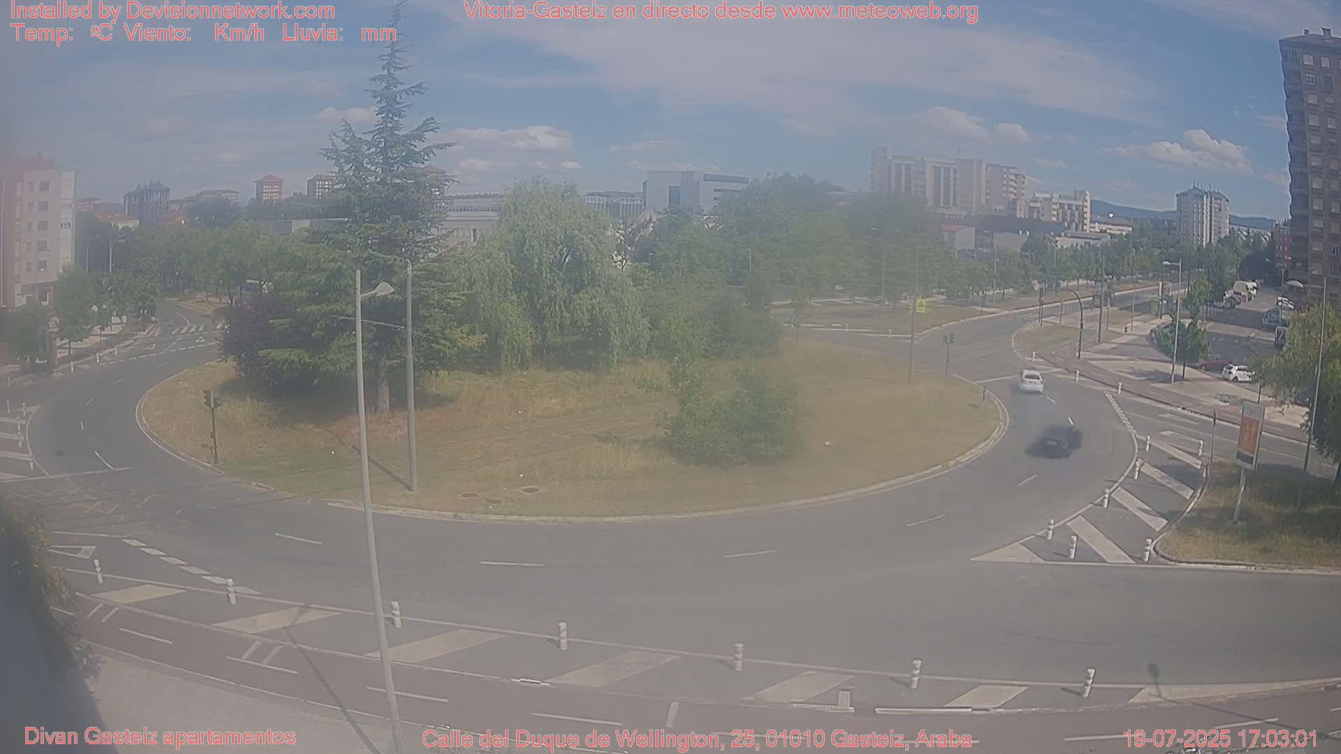 Vitoria-Gasteiz City Live Cam - Araba, Basque, Spain