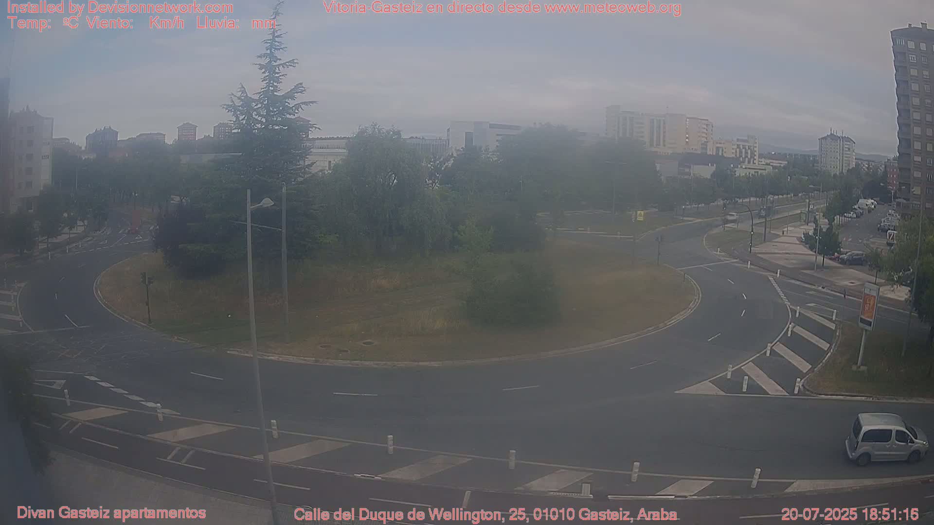 Vitoria-Gasteiz City Live Cam - Araba, Basque, Spain