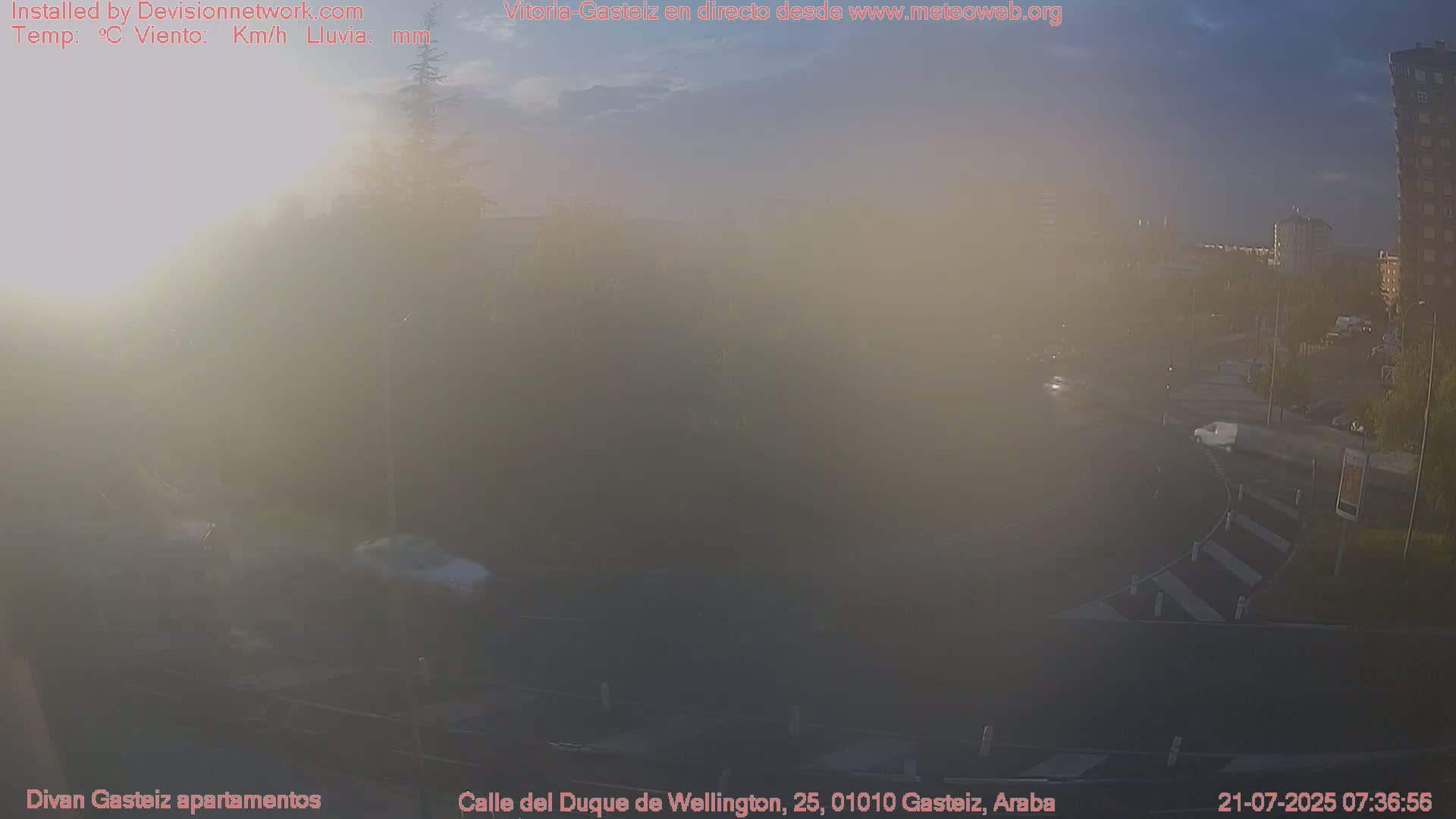 Vitoria-Gasteiz City Live Cam - Araba, Basque, Spain