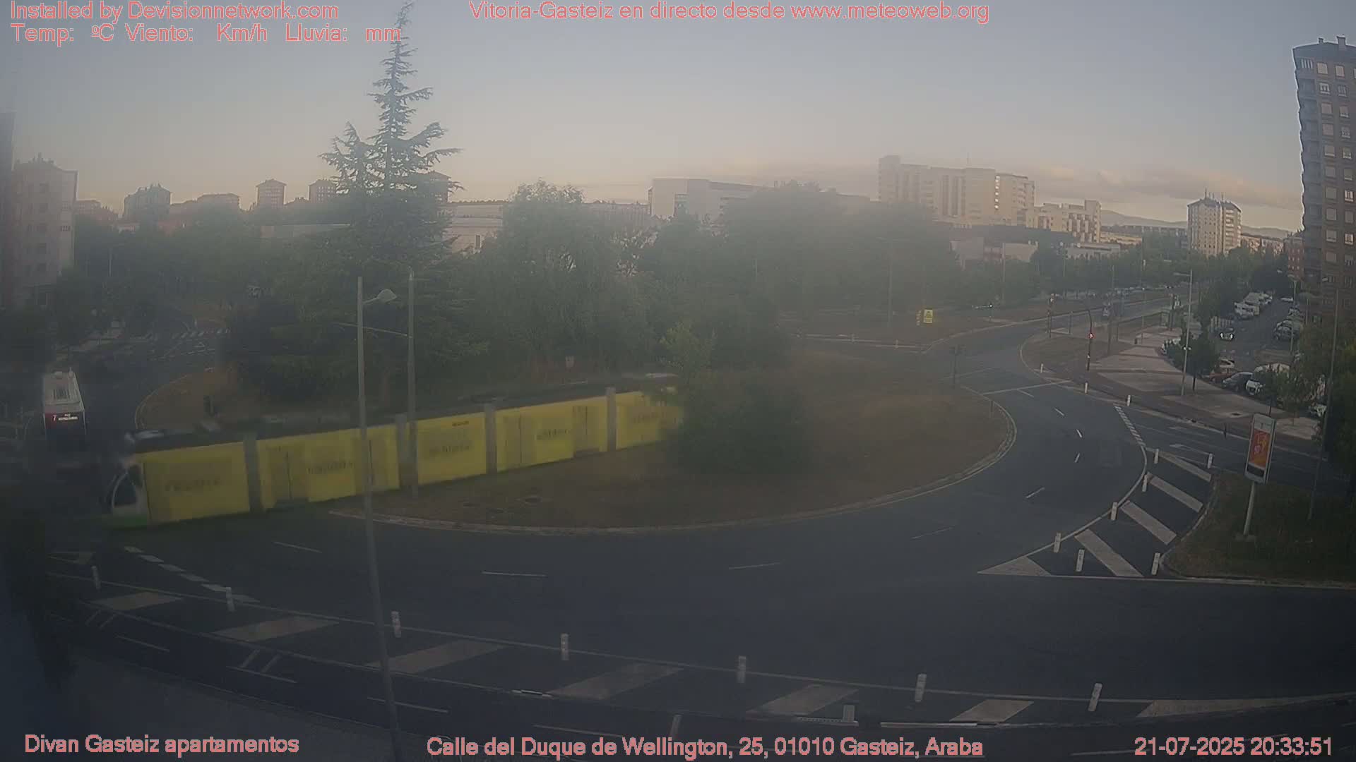 Vitoria-Gasteiz City Live Cam - Araba, Basque, Spain