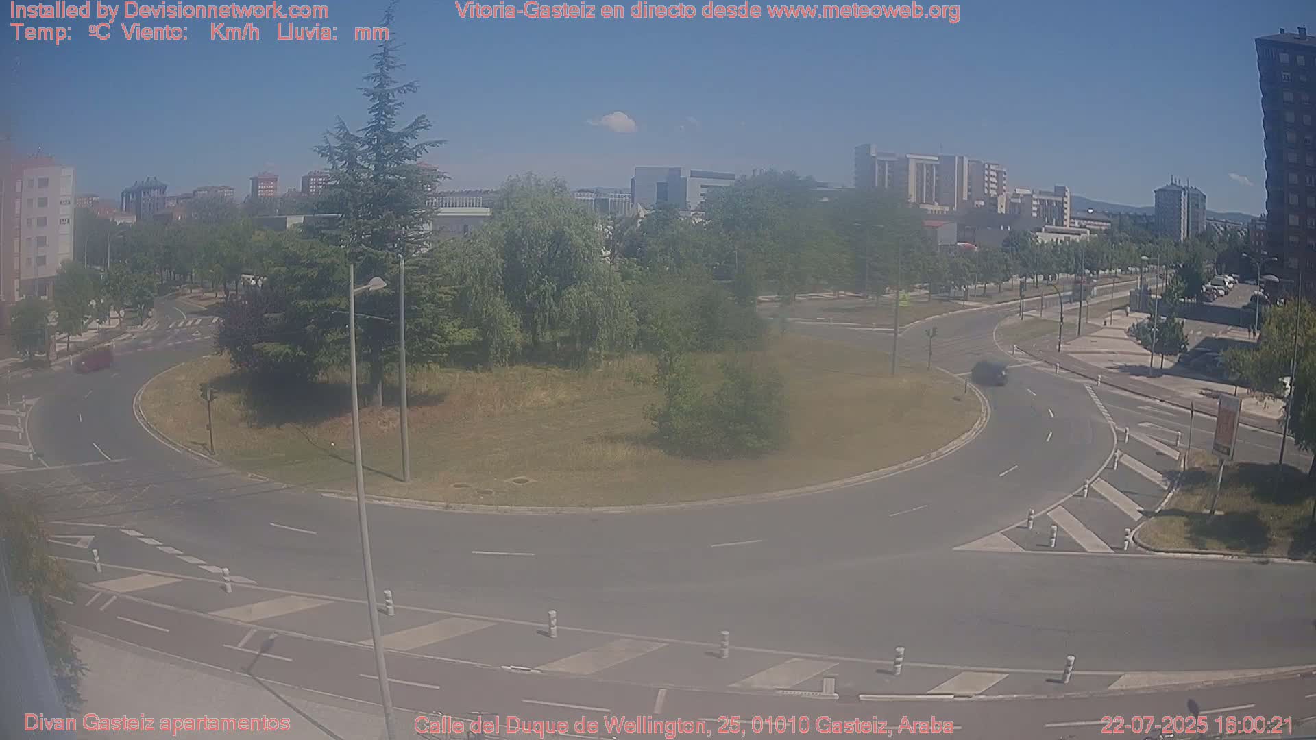 Vitoria-Gasteiz City Live Cam - Araba, Basque, Spain