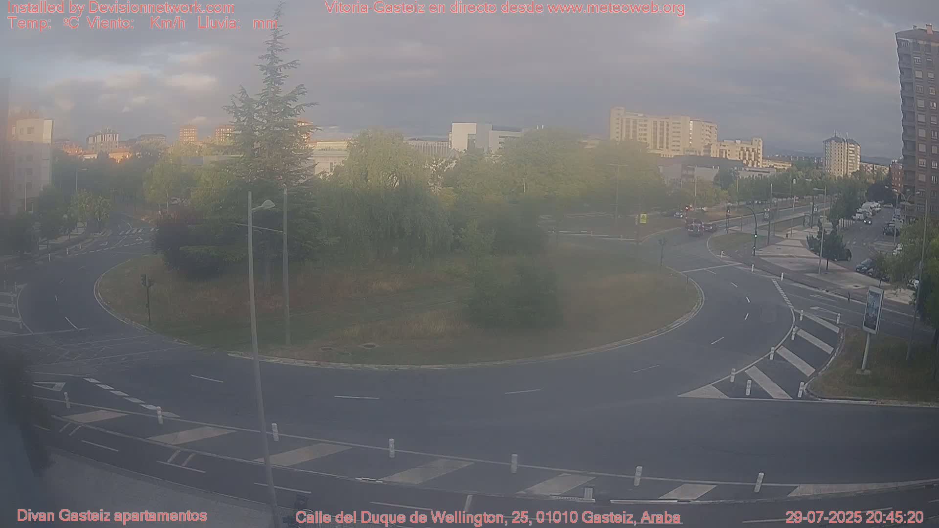 Vitoria-Gasteiz City Live Cam - Araba, Basque, Spain