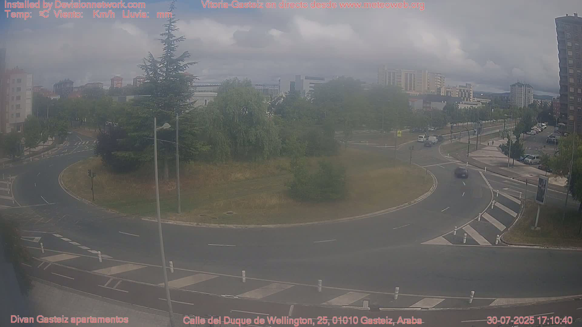 Vitoria-Gasteiz City Live Cam - Araba, Basque, Spain