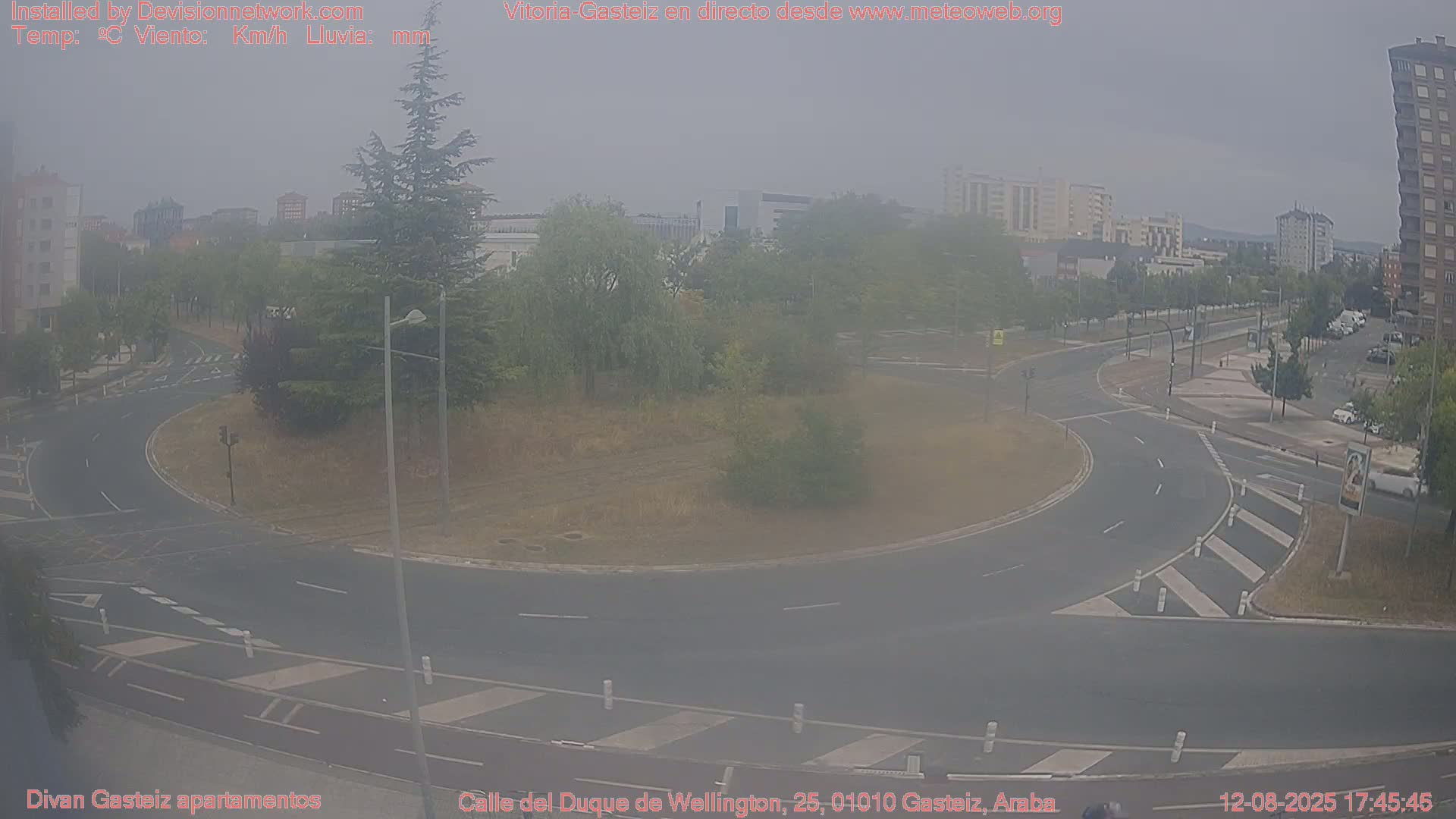 Vitoria-Gasteiz City Live Cam - Araba, Basque, Spain