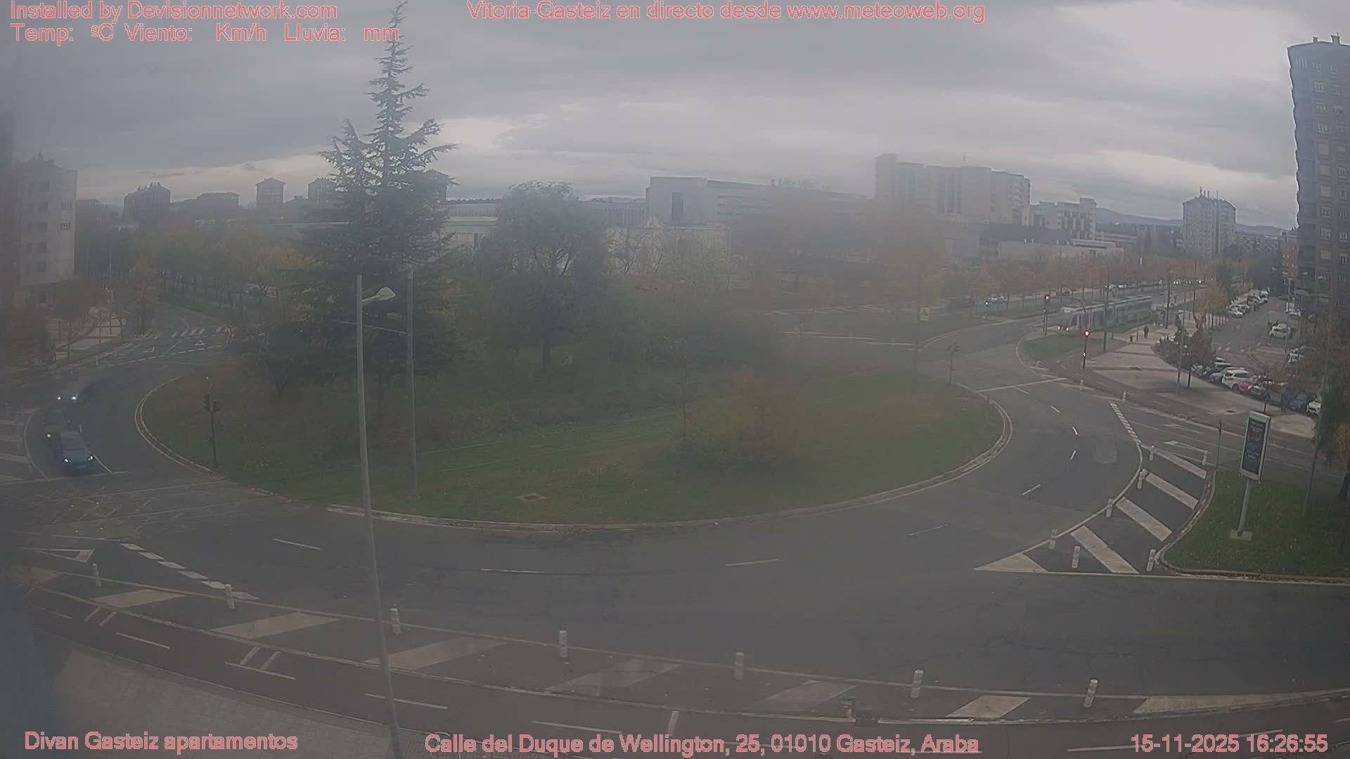 Vitoria-Gasteiz City Live Cam - Araba, Basque, Spain