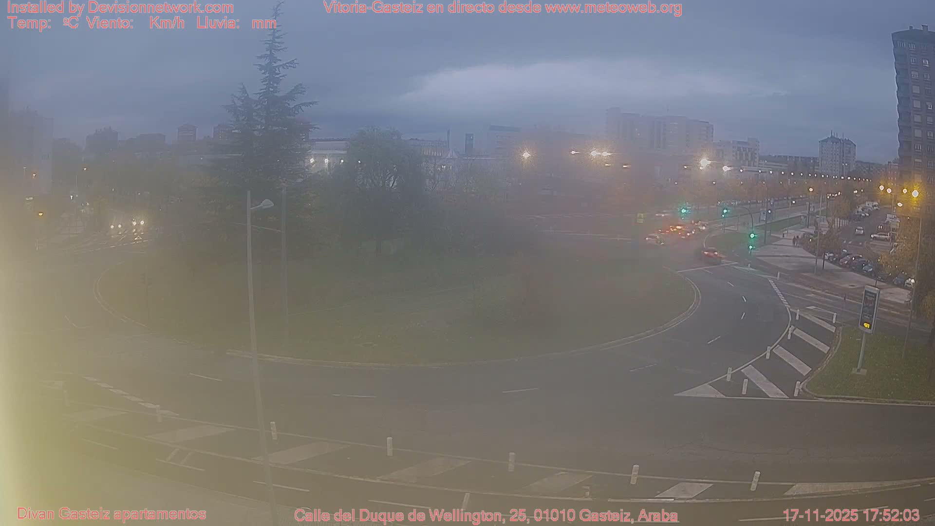 Vitoria-Gasteiz City Live Cam - Araba, Basque, Spain