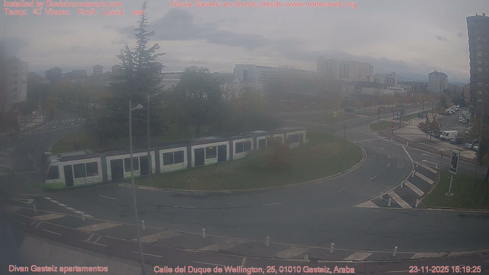 Vitoria-Gasteiz City Live Cam - Araba, Basque, Spain