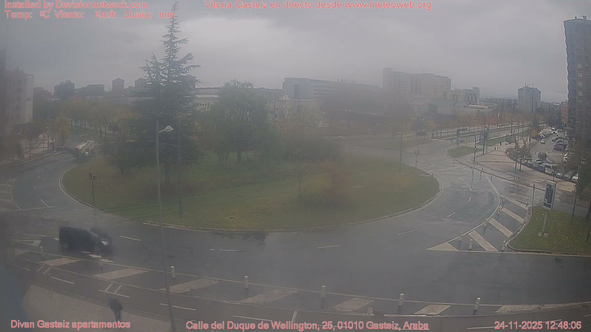 Vitoria-Gasteiz City Live Cam - Araba, Basque, Spain