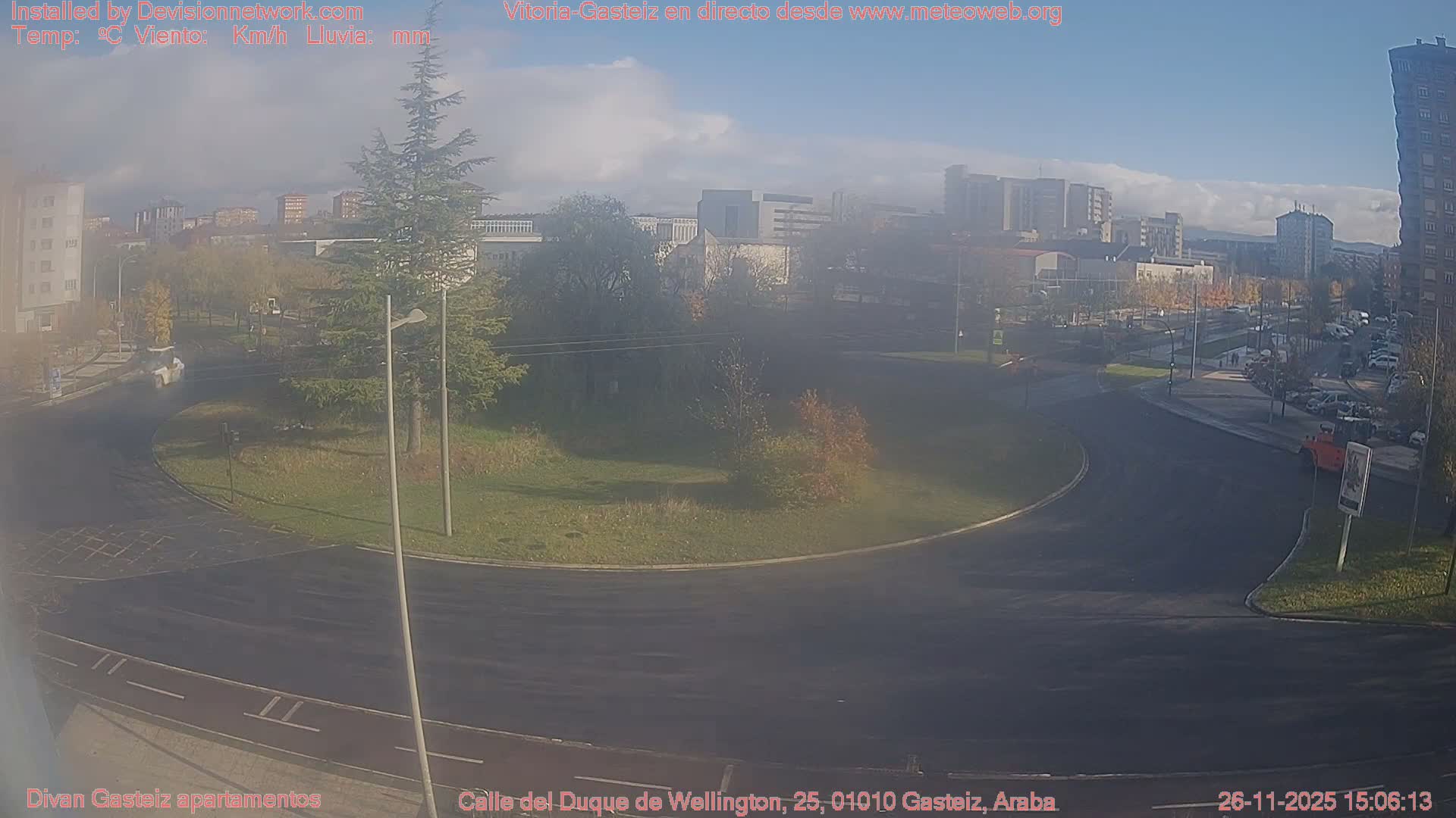 Vitoria-Gasteiz City Live Cam - Araba, Basque, Spain