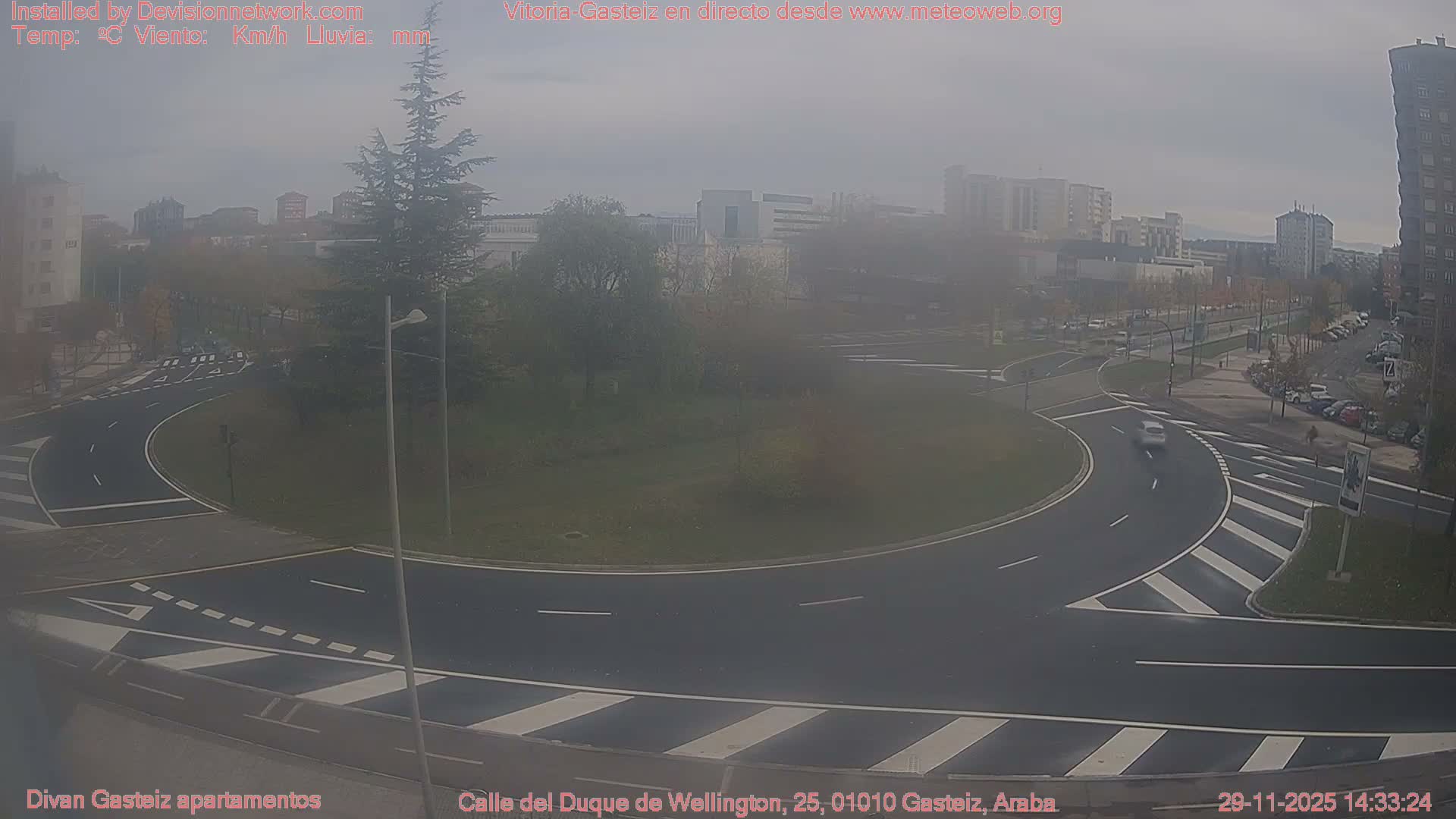 Vitoria-Gasteiz City Live Cam - Araba, Basque, Spain